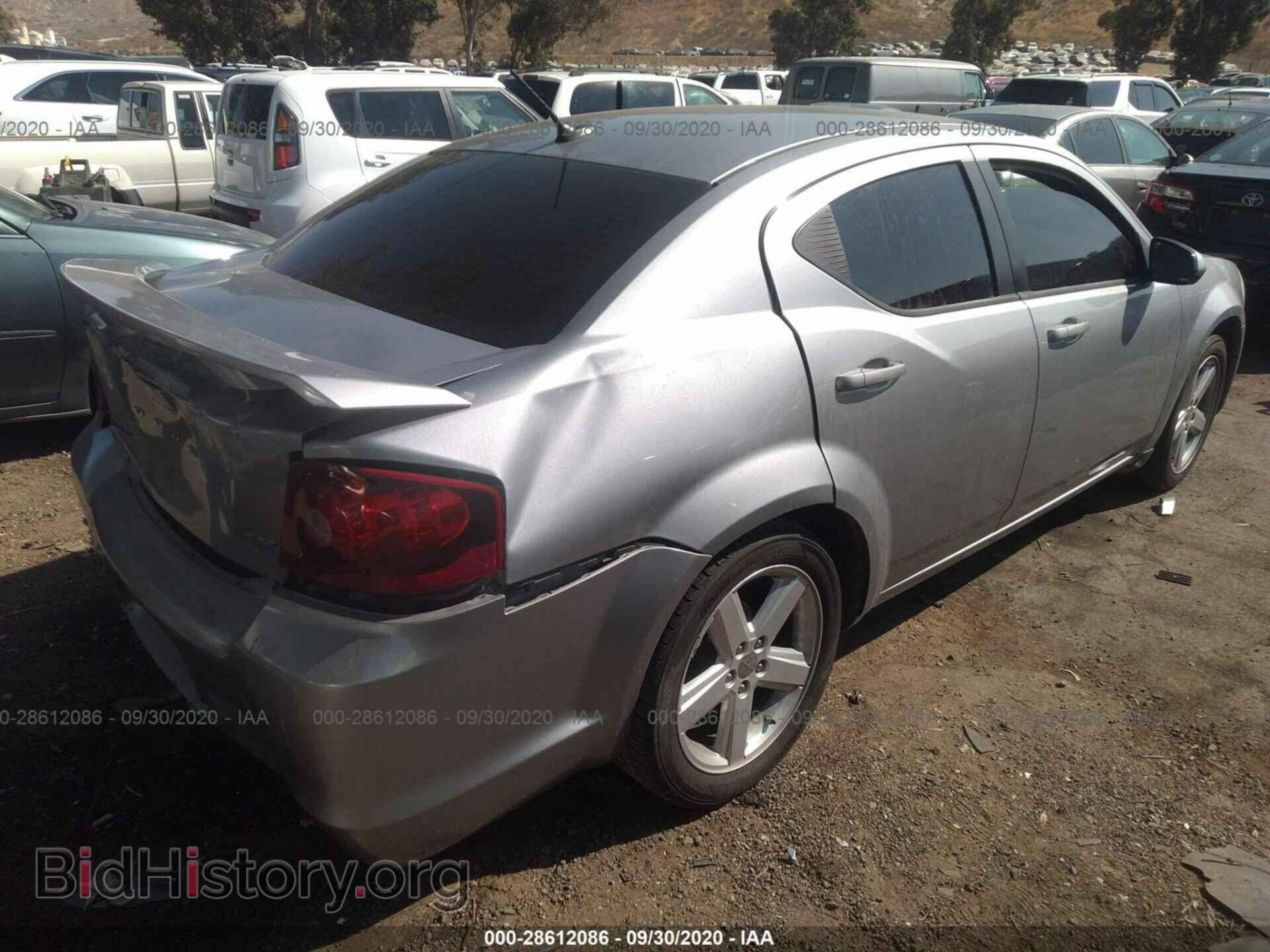 2013 DODGE AVENGER - VIN: 1C3CDZCB4DN662499 - Фото 4