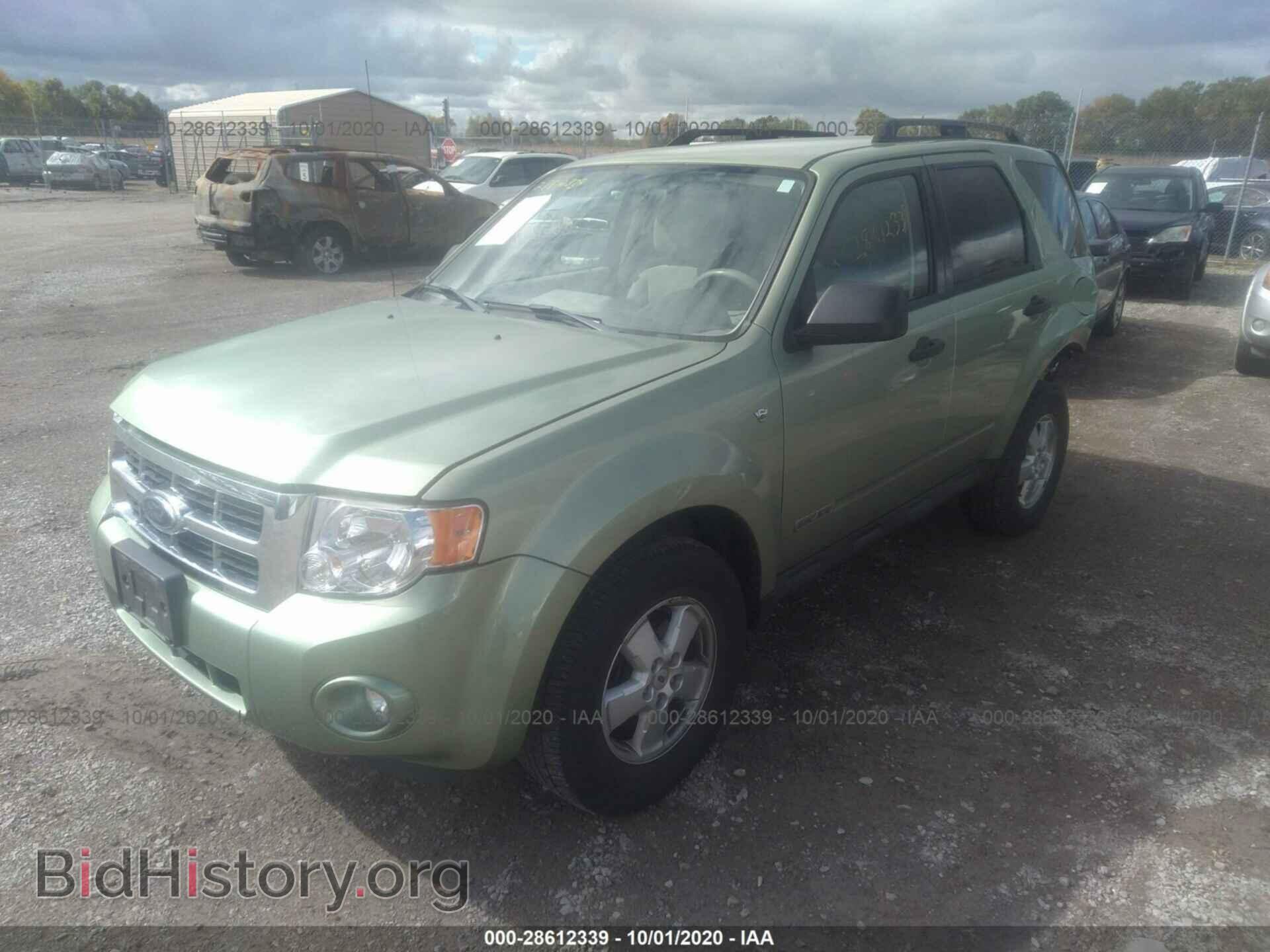 2008 FORD ESCAPE - VIN: 1FMCU93138KE68049 - Фото 2