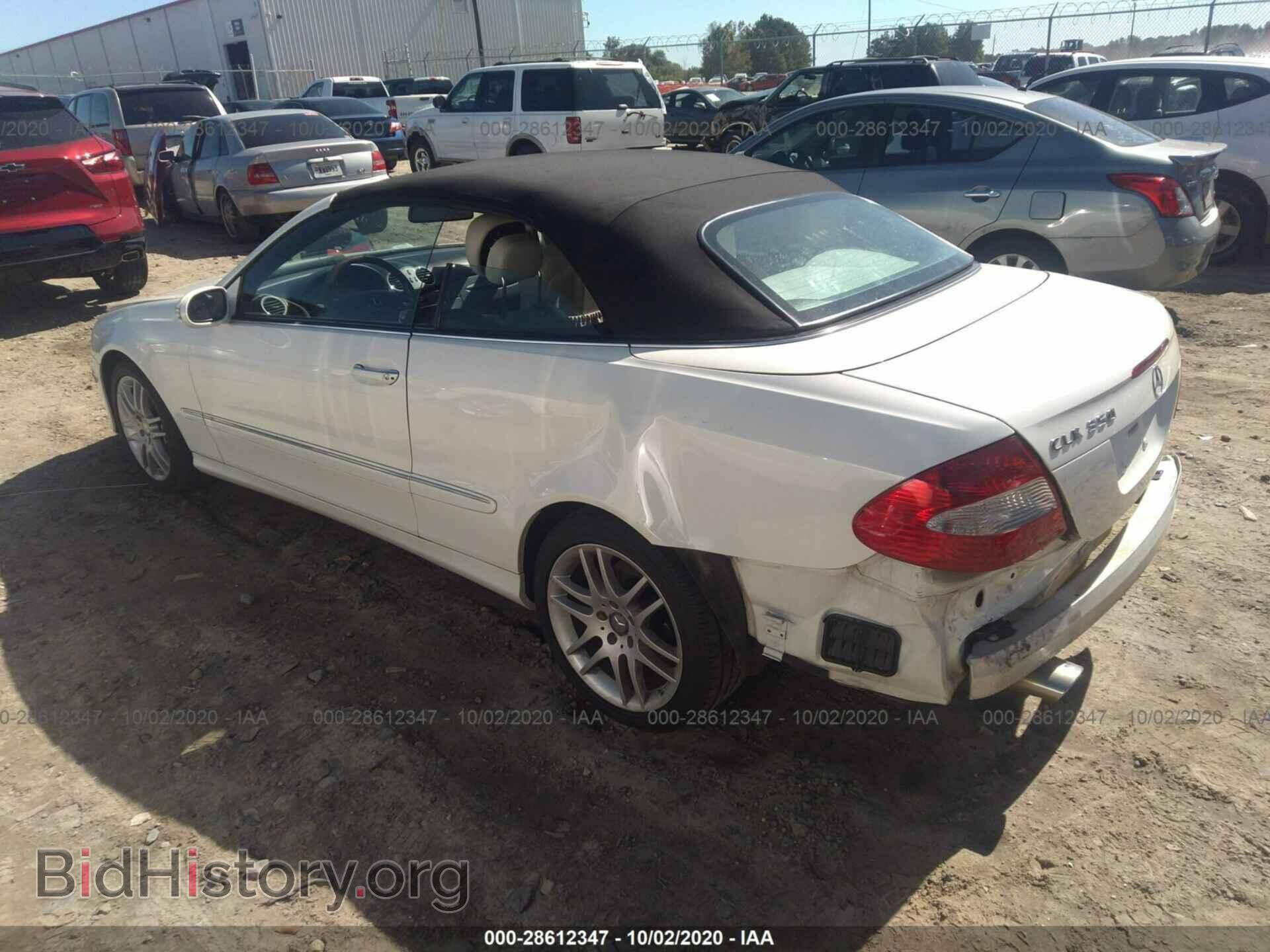 2009 MERCEDES-BENZ CLK-CLASS - VIN: WDBTK56F09T103672 - Фото 3