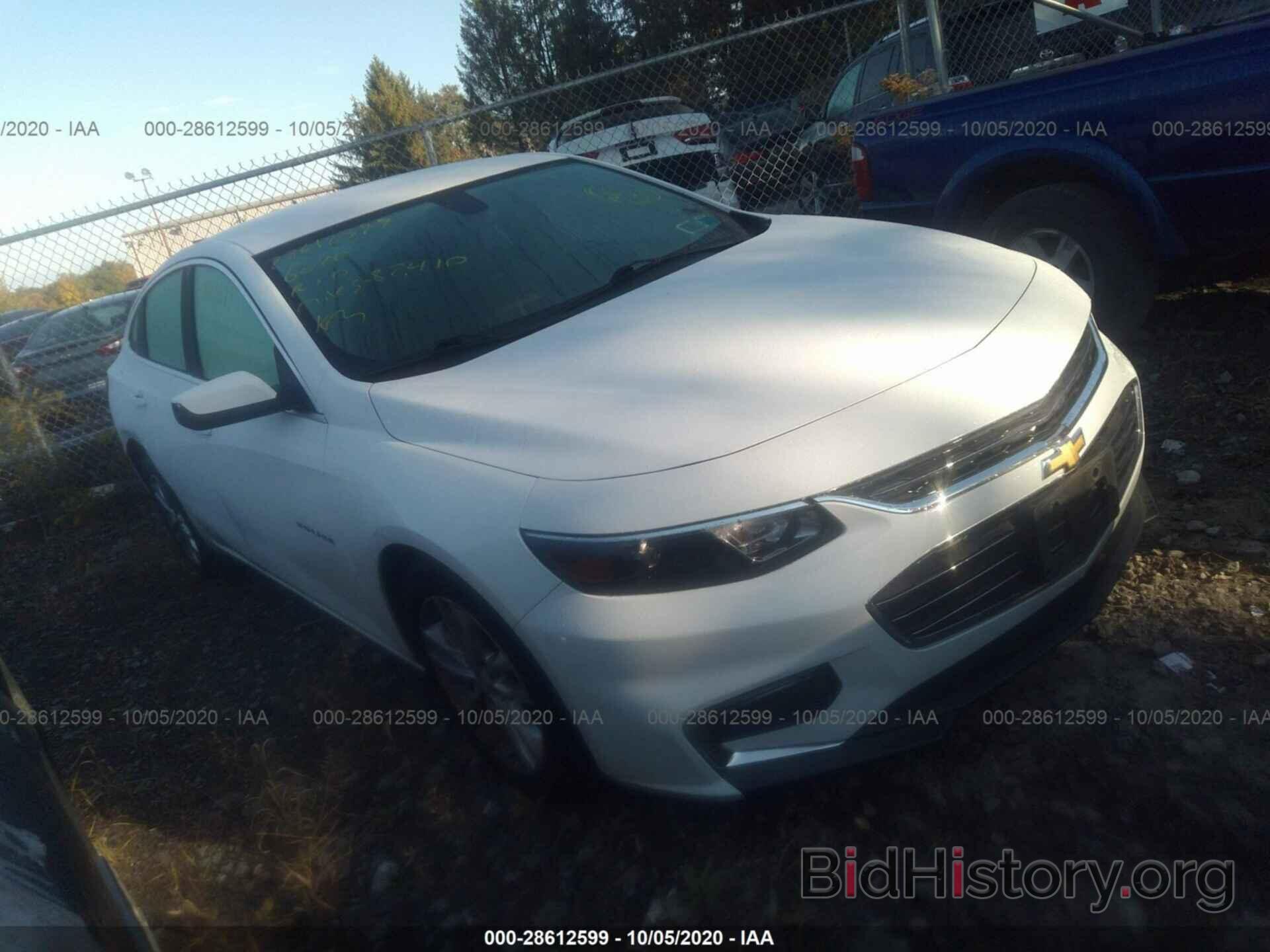 Photo 1G1ZE5ST3GF226689 - CHEVROLET MALIBU 2016