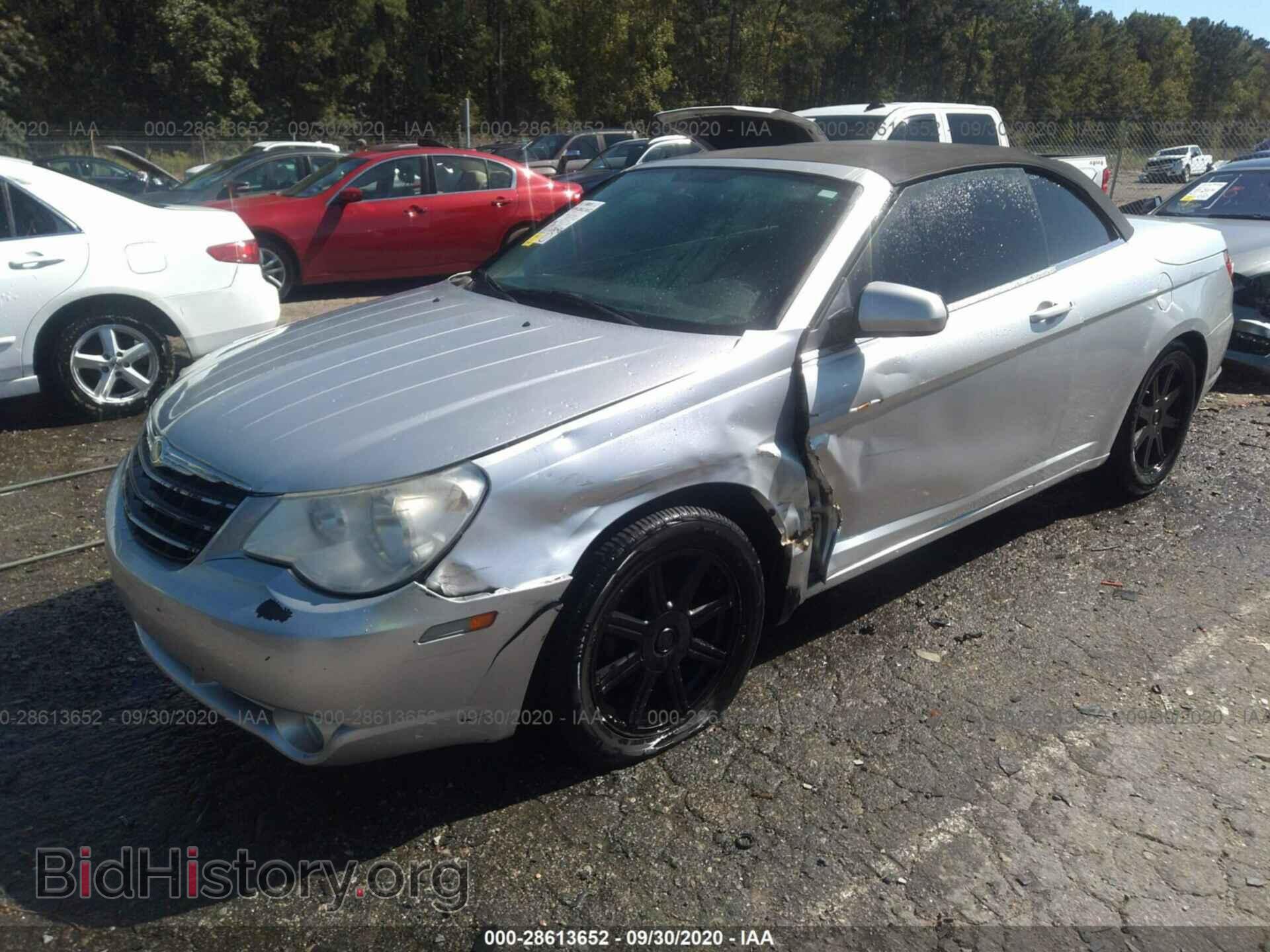 2008 CHRYSLER SEBRING - VIN: 1C3LC55R38N641624 - Фото 2