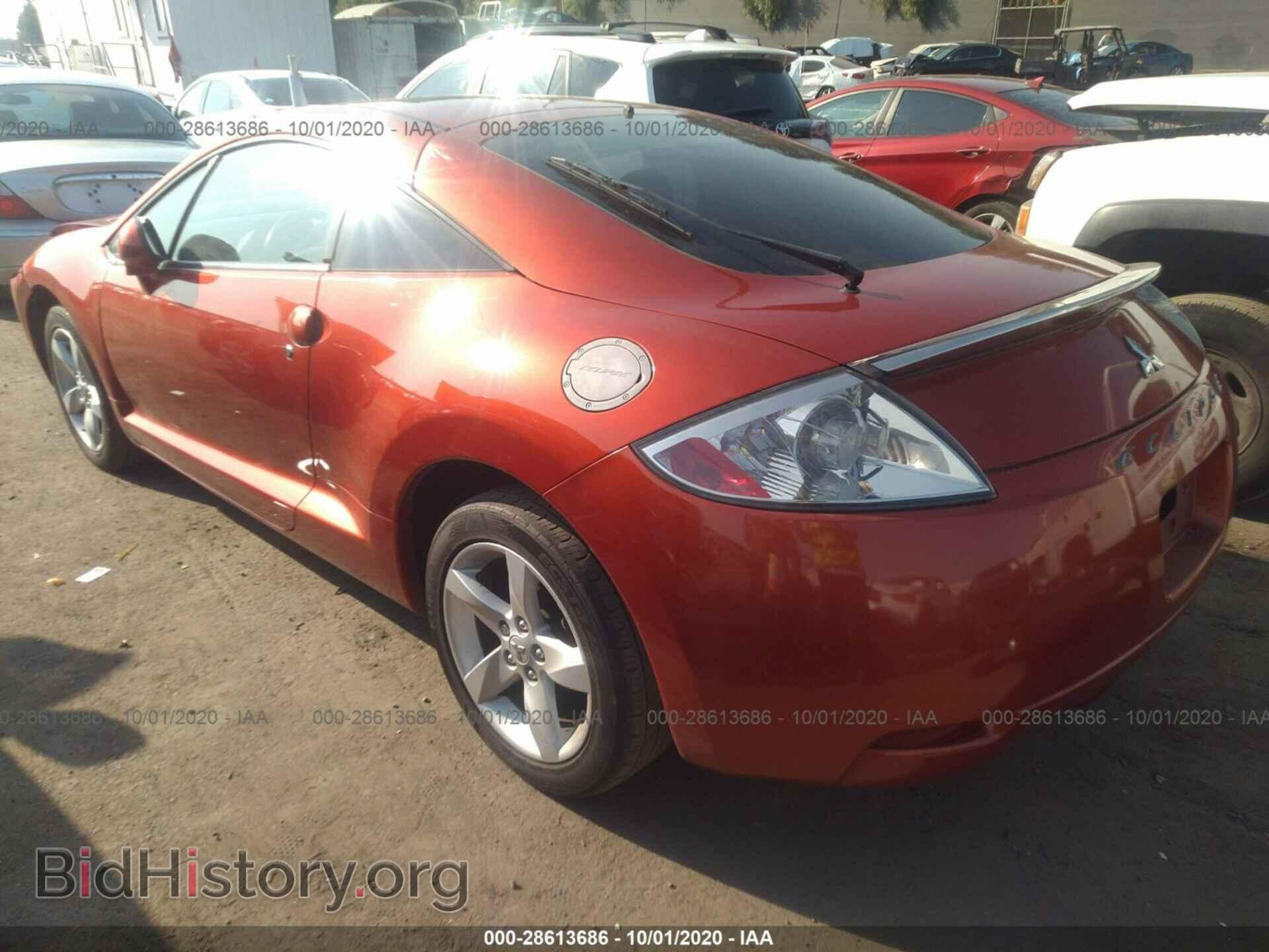 2007 MITSUBISHI ECLIPSE - VIN: 4A3AK24F67E017579 - Фото 3