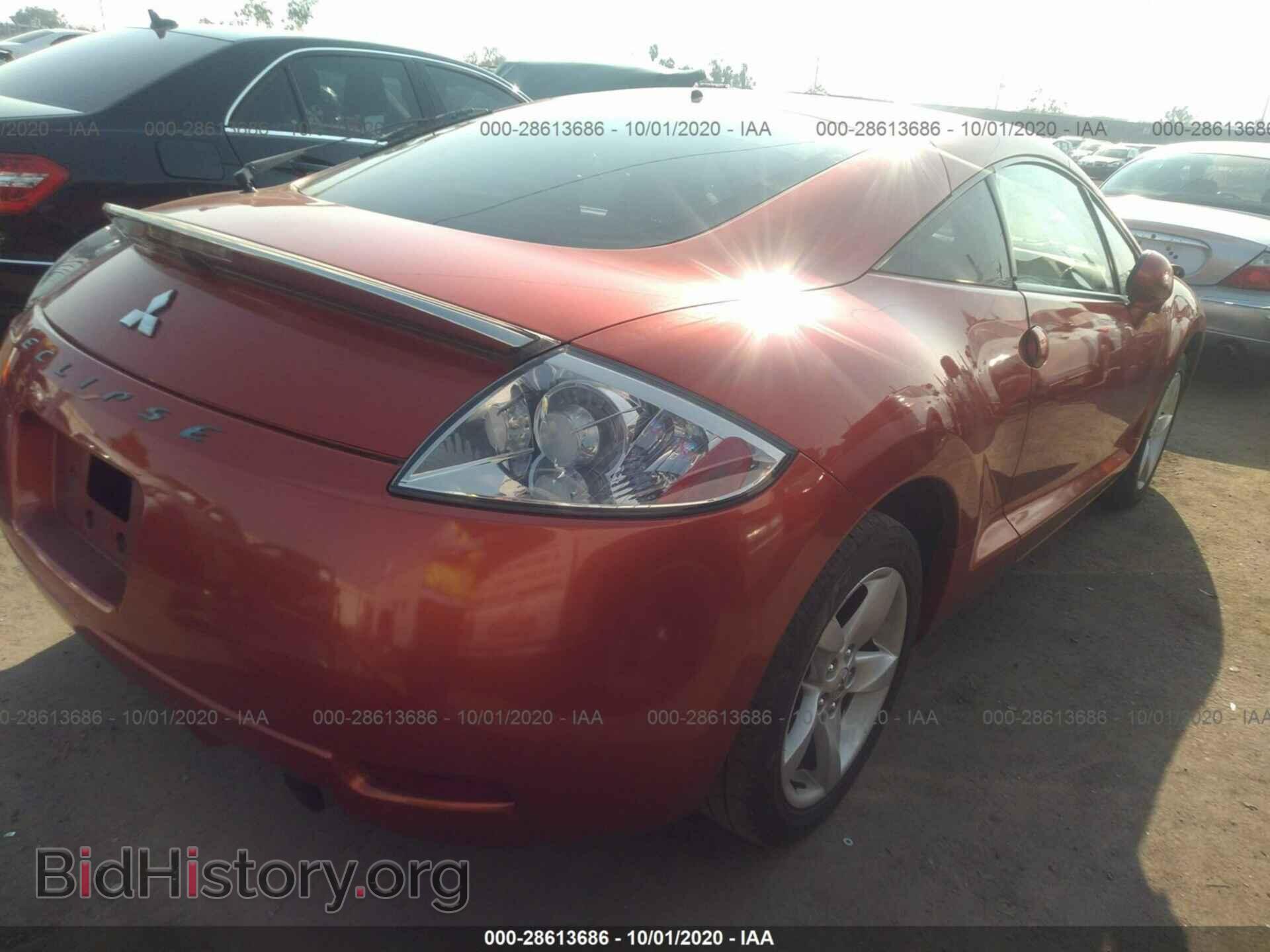 2007 MITSUBISHI ECLIPSE - VIN: 4A3AK24F67E017579 - Фото 4
