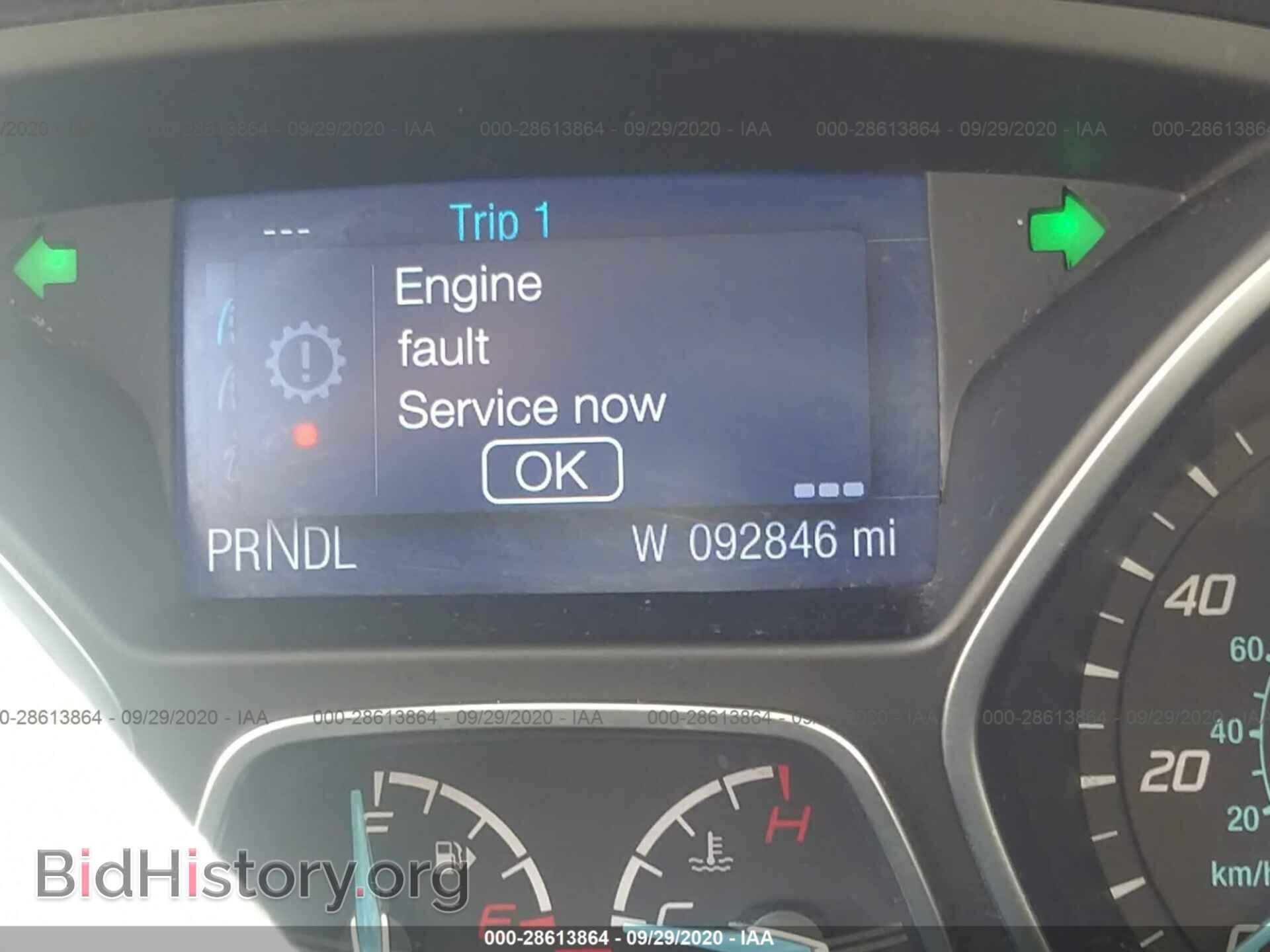 2014 FORD FOCUS - VIN: 1FADP3F26EL301763 - Фото 7