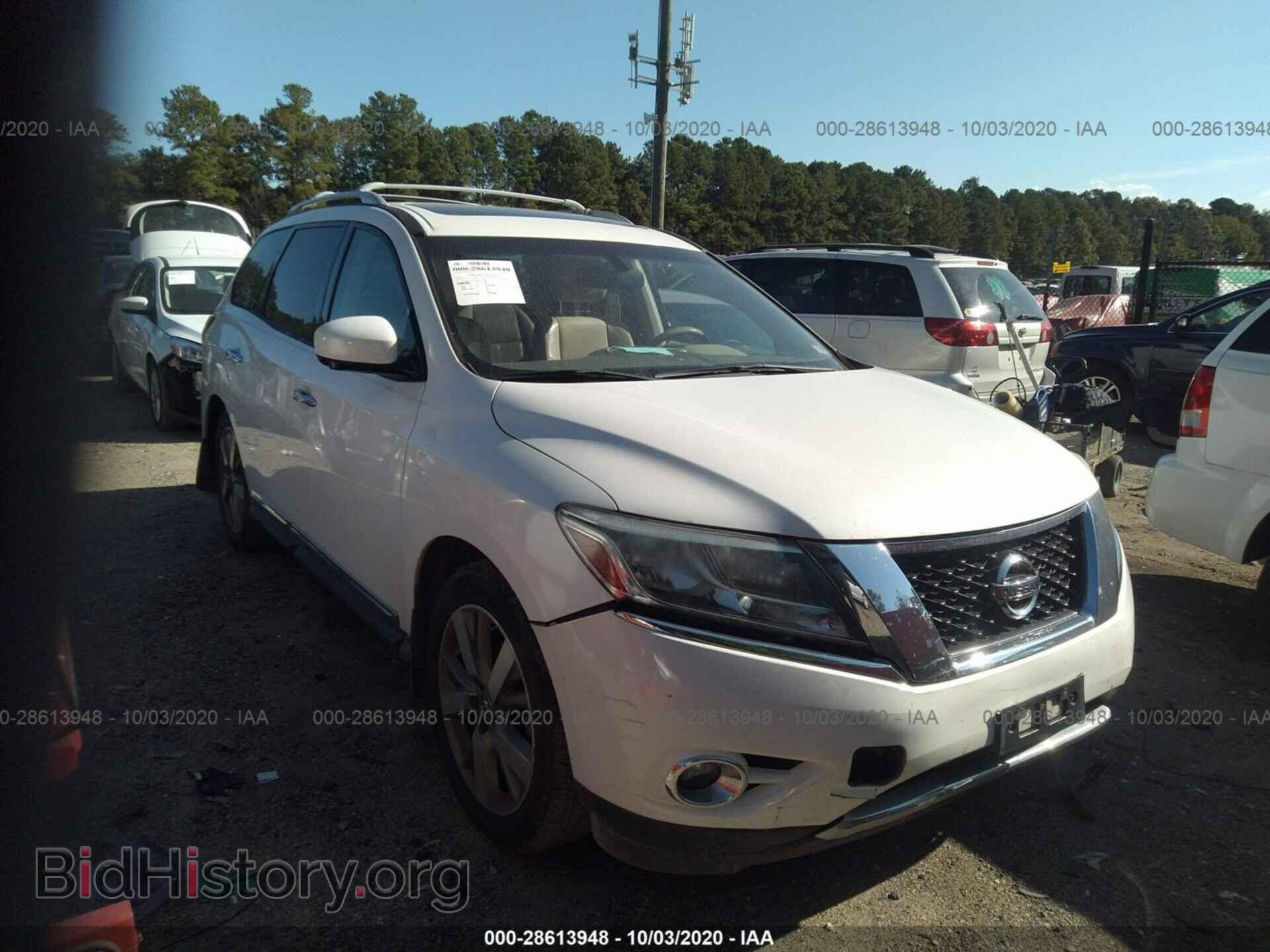 Фотография 5N1AR2MN3EC628289 - NISSAN PATHFINDER 2014