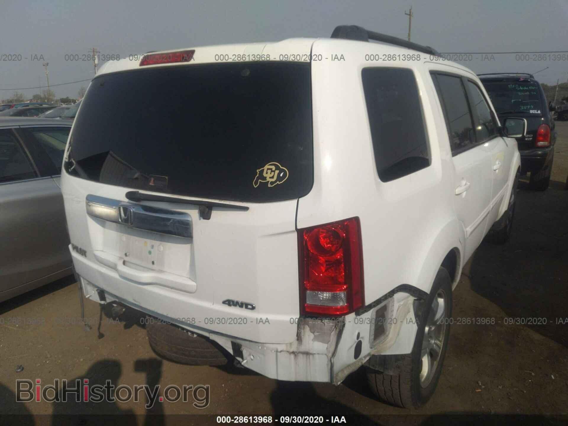 2014 HONDA PILOT - VIN: 5FNYF4H52EB046463 - Фото 4