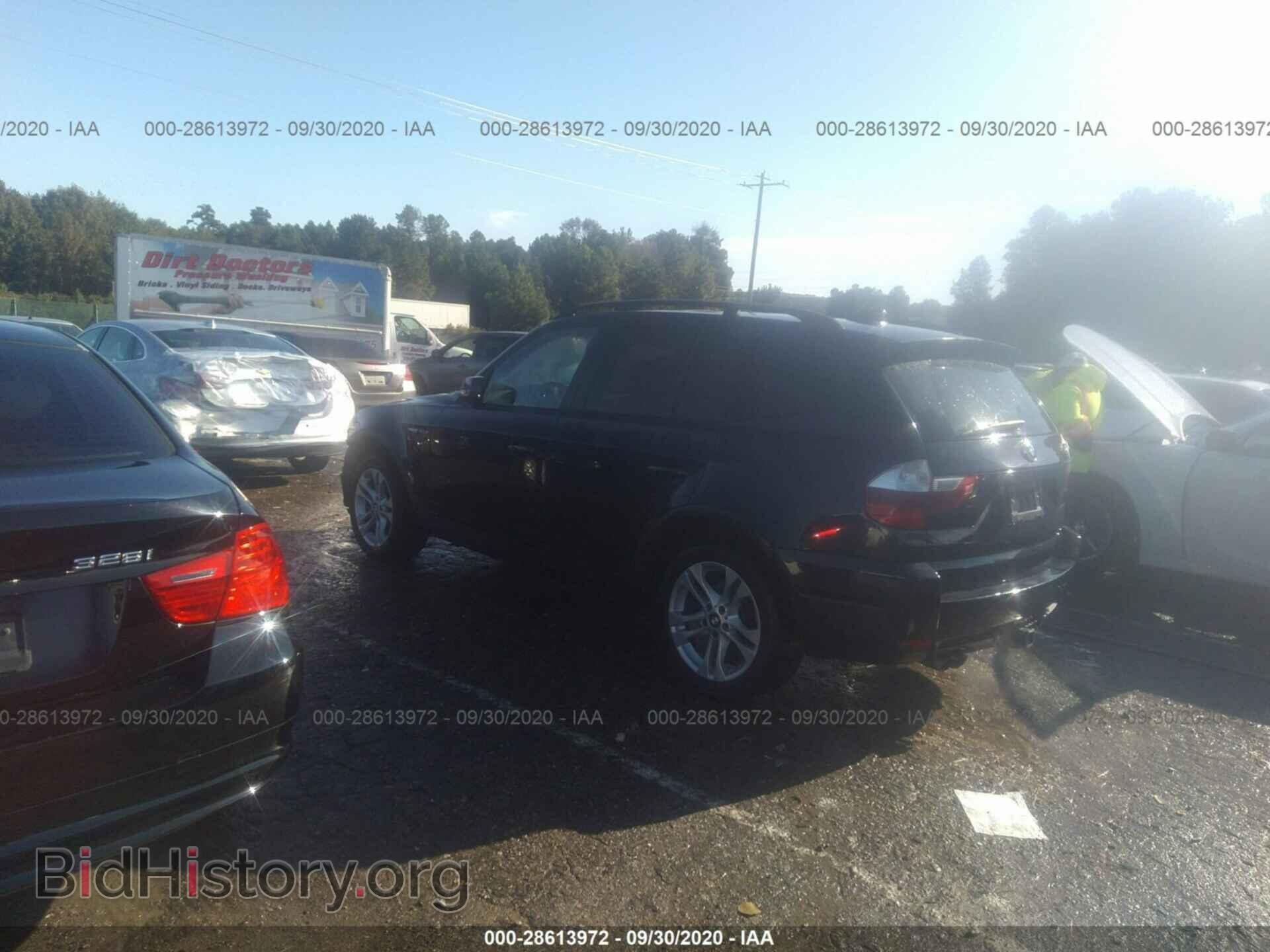 2007 BMW X3 - VIN: WBXPC93407WF26442 - Фото 3