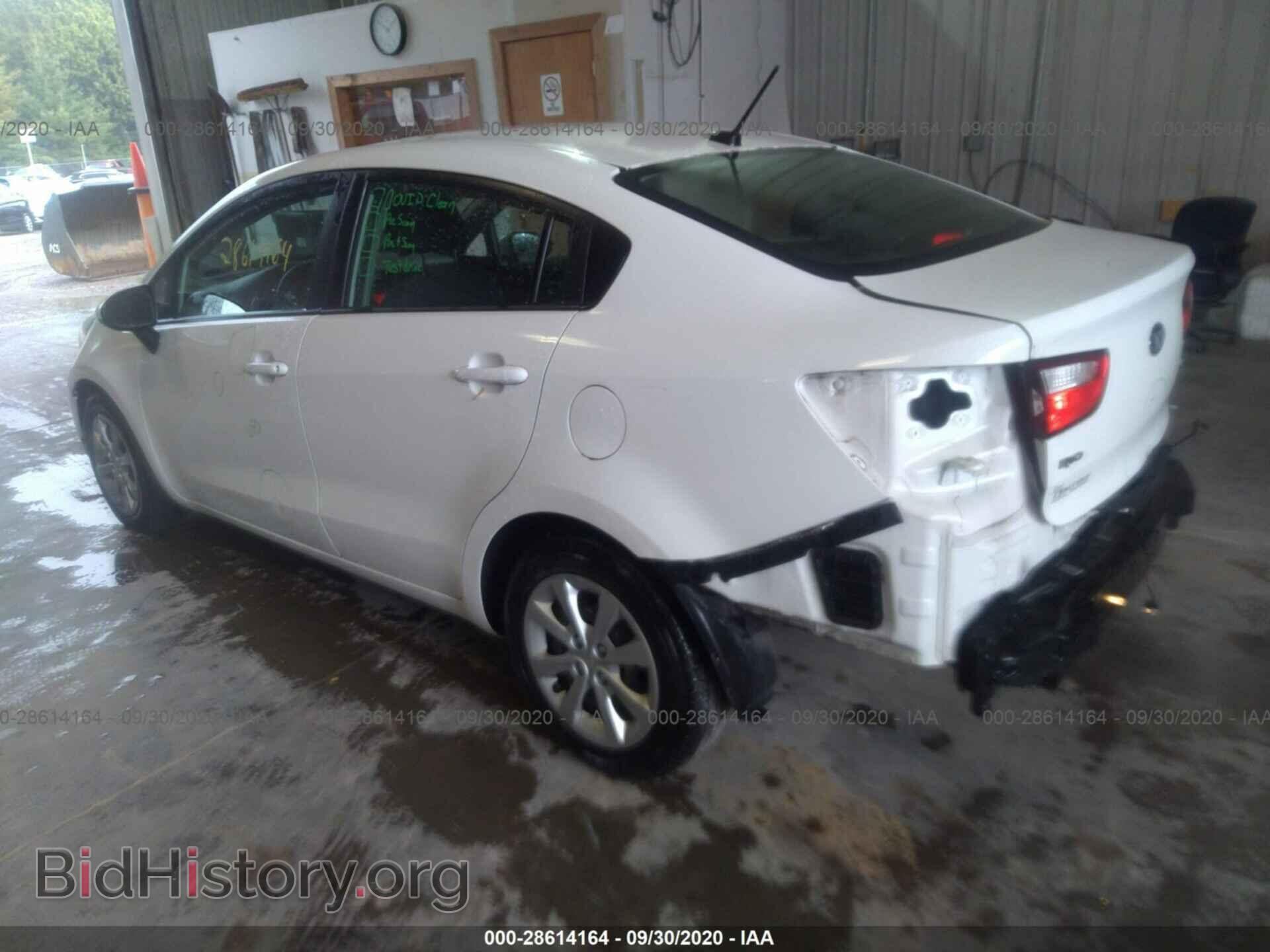 2013 KIA RIO - VIN: KNADM4A33D6274203 - Фото 3
