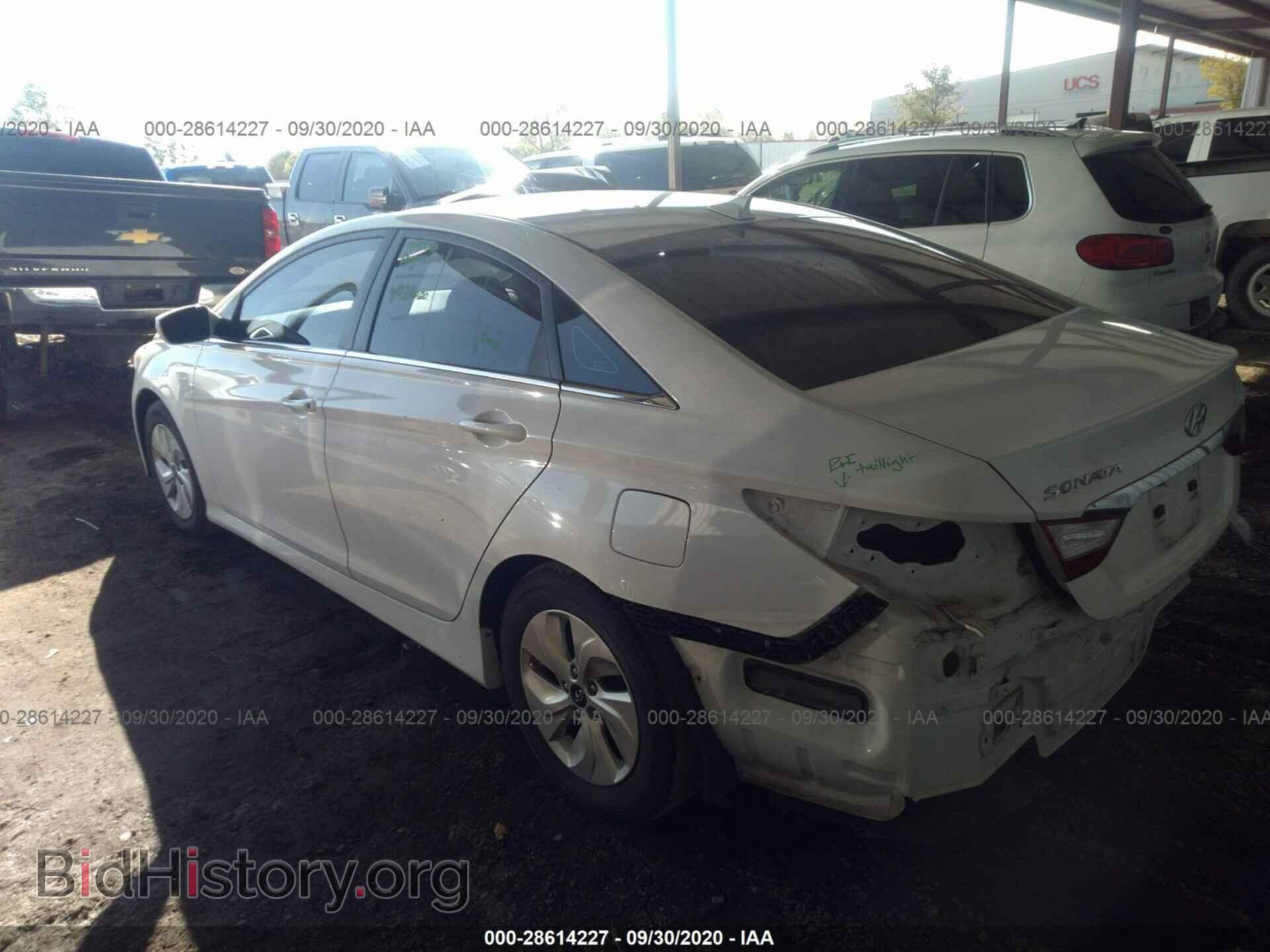 2014 HYUNDAI SONATA - VIN: 5NPEB4AC6EH823865 - Фото 3