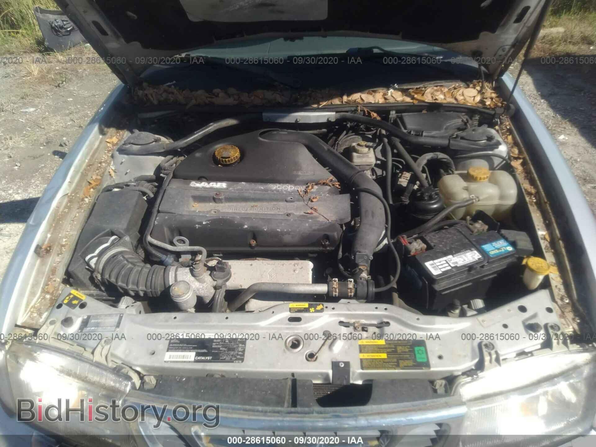 2001 SAAB 9-3 - VIN: YS3DF78K017003996 - Фото 10