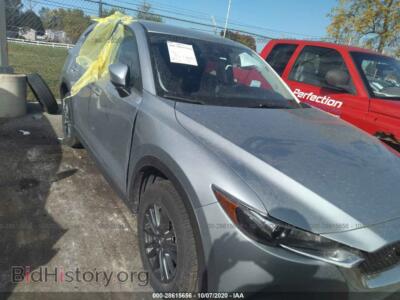 2020 Mazda CX-5 Touring, silver — VIN JM3KFACM8L0756697, IAAI