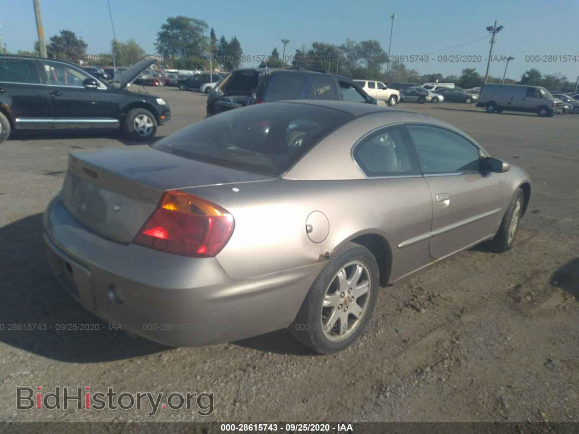 2002 CHRYSLER SEBRING - VIN: 4C3AG52H02E034335 - Фото 4