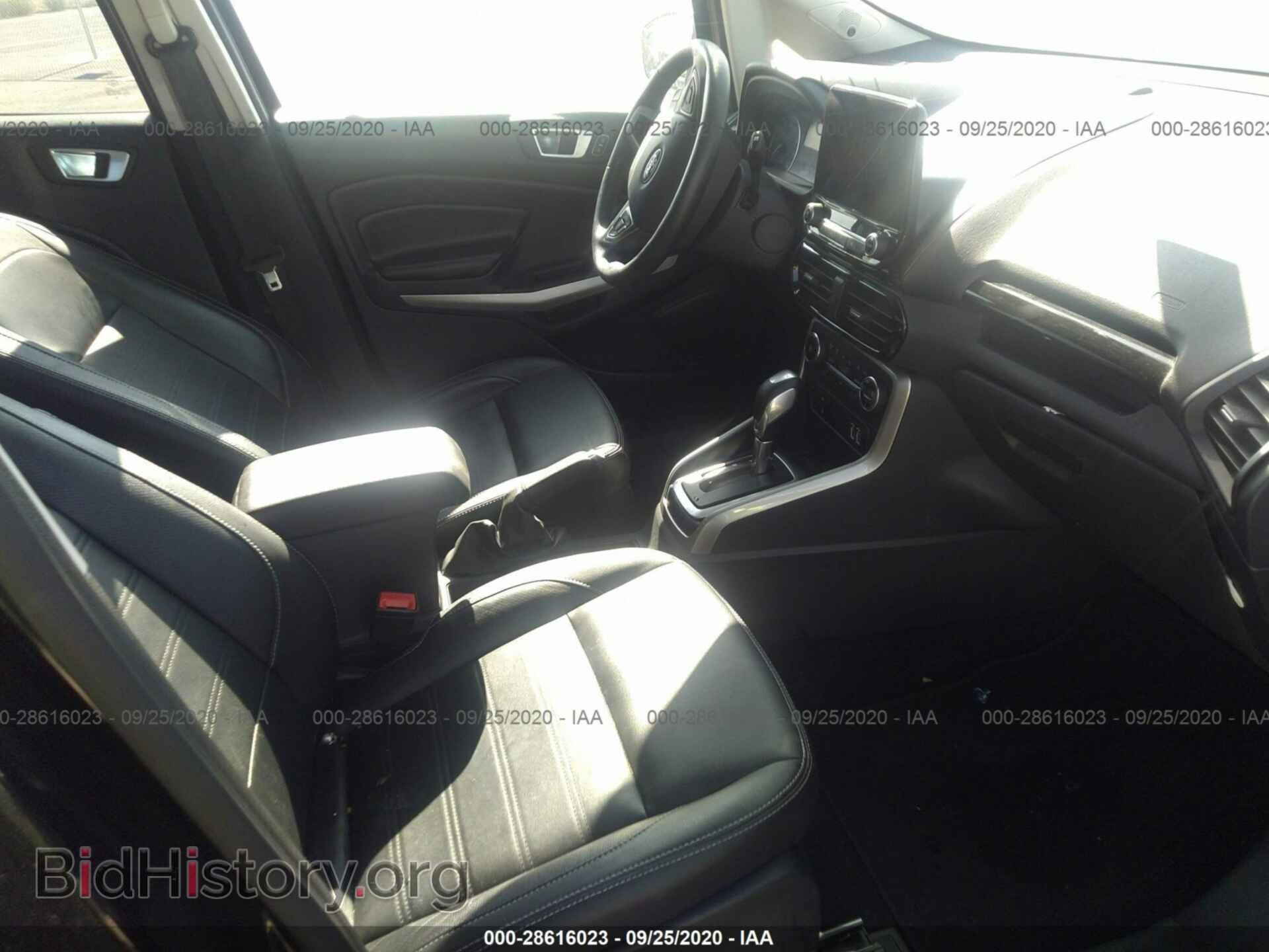 2019 FORD ECOSPORT - VIN: MAJ6S3KL1KC297655 - Photo 5