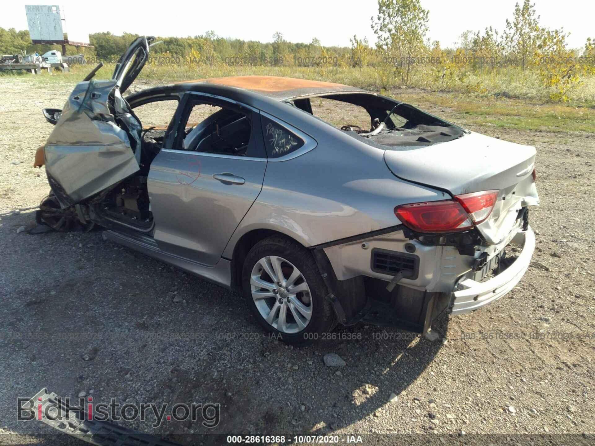 2015 CHRYSLER 200 - VIN: 1C3CCCAB0FN718394 - Фото 3