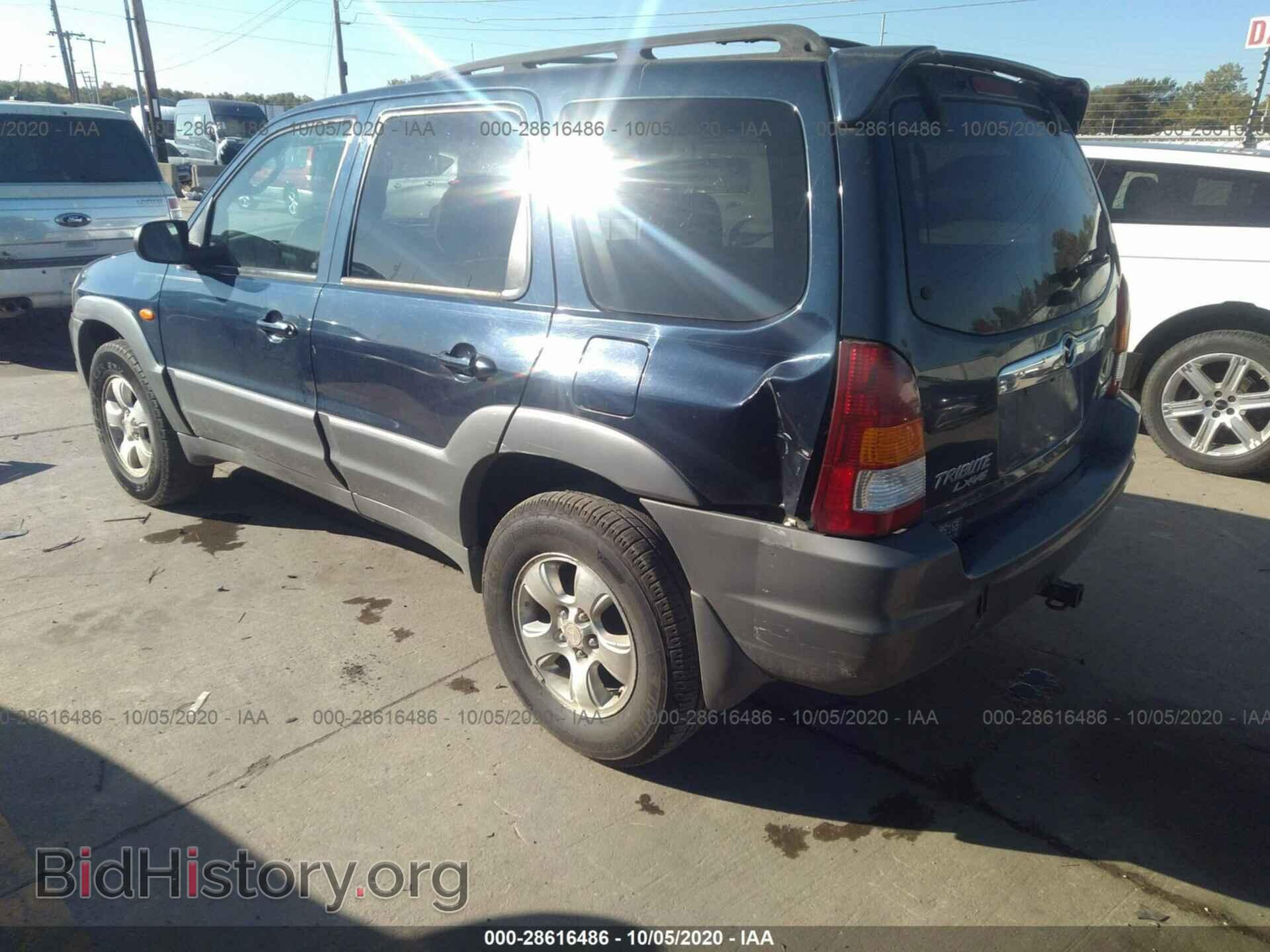 2002 MAZDA TRIBUTE - VIN: 4F2YU08192KM45901 - Фото 3