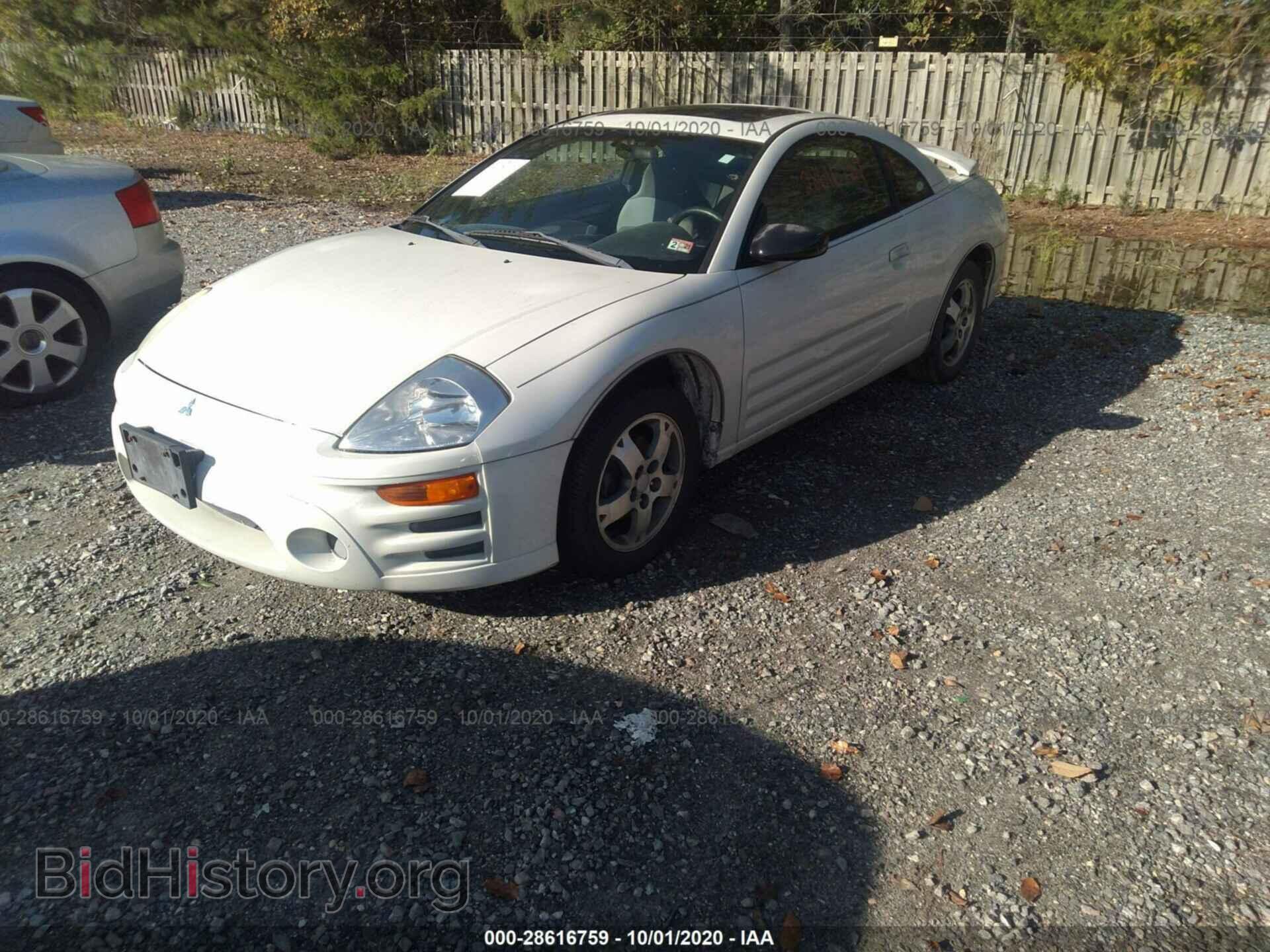 2003 MITSUBISHI ECLIPSE - VIN: 4A3AC44GX3E033232 - Фото 2