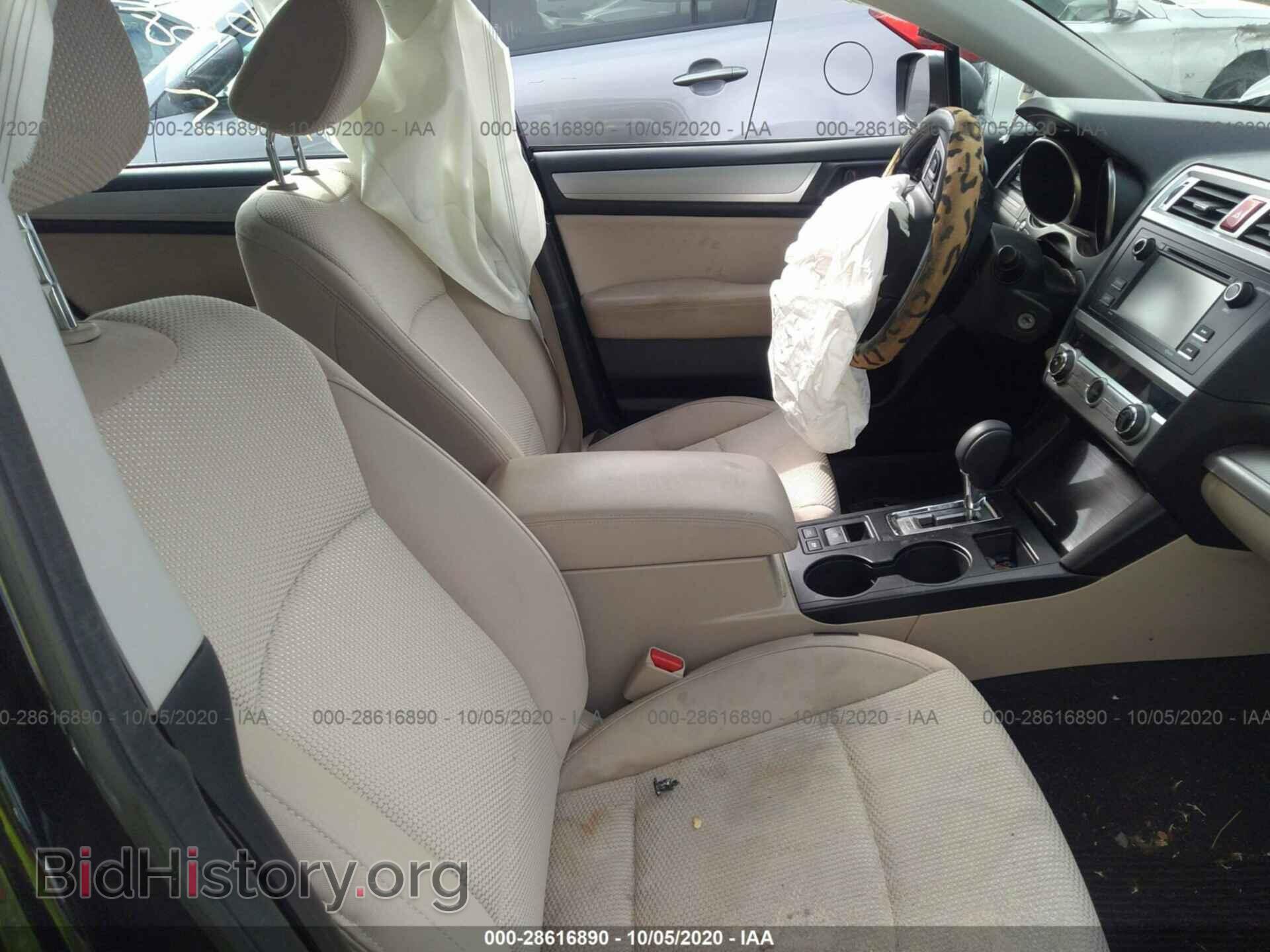 2016 SUBARU OUTBACK - VIN: 4S4BSAAC8G3246008 - Фото 5