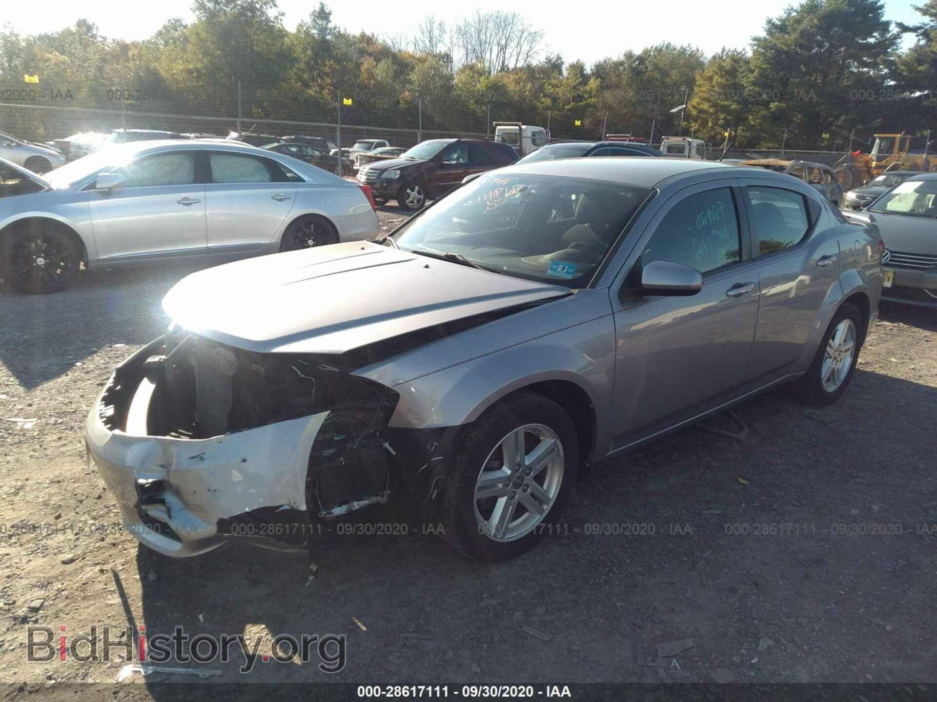2013 DODGE AVENGER - VIN: 1C3CDZCB8DN627190 - Фото 2