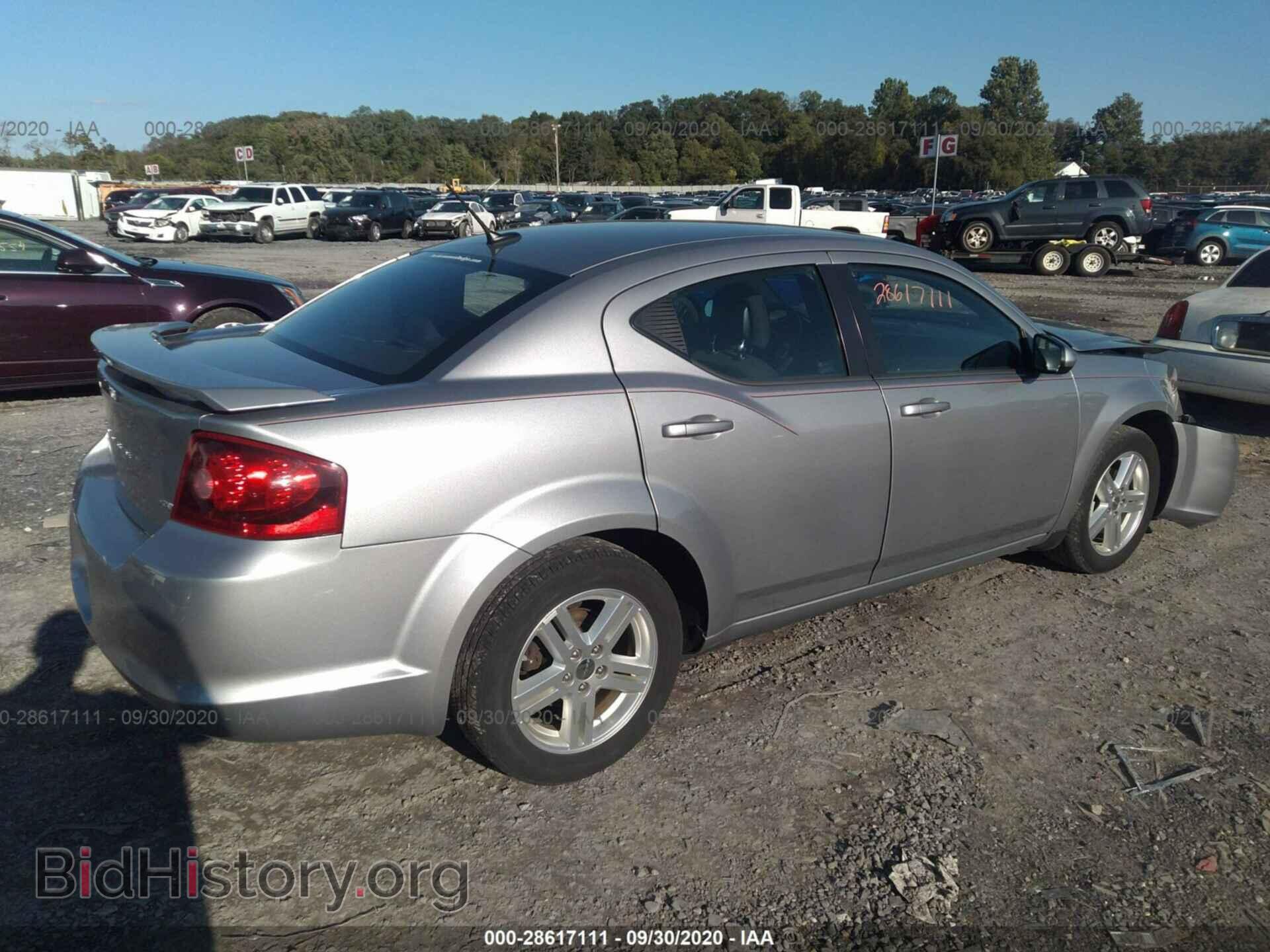 2013 DODGE AVENGER - VIN: 1C3CDZCB8DN627190 - Фото 4