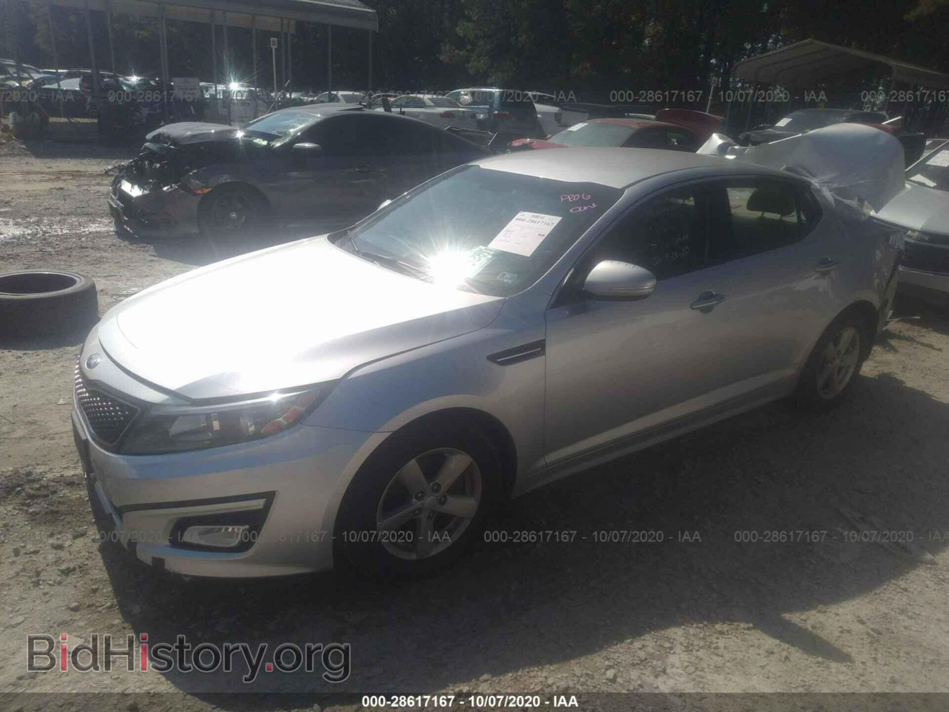 2014 KIA OPTIMA - VIN: KNAGM4A71E5478599 - Фото 2