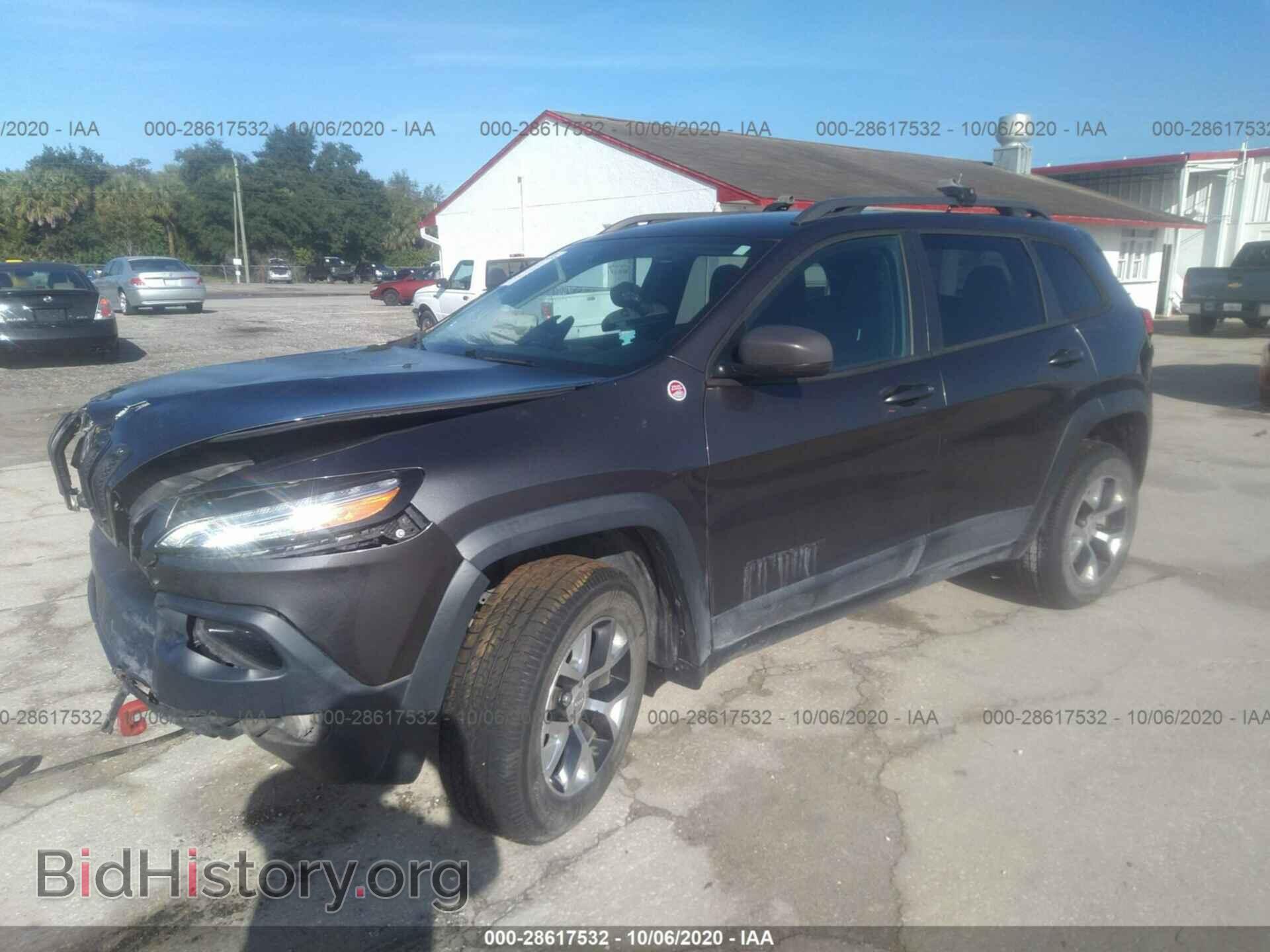 2015 JEEP CHEROKEE - VIN: 1C4PJMBS0FW558261 - Фото 2