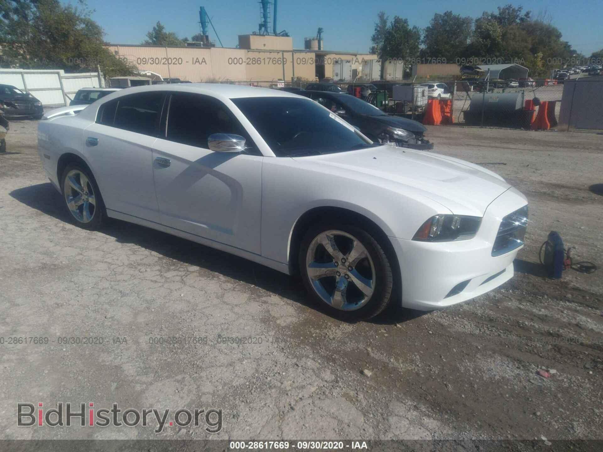 Photo 2C3CDXHG6DH612785 - DODGE CHARGER 2013
