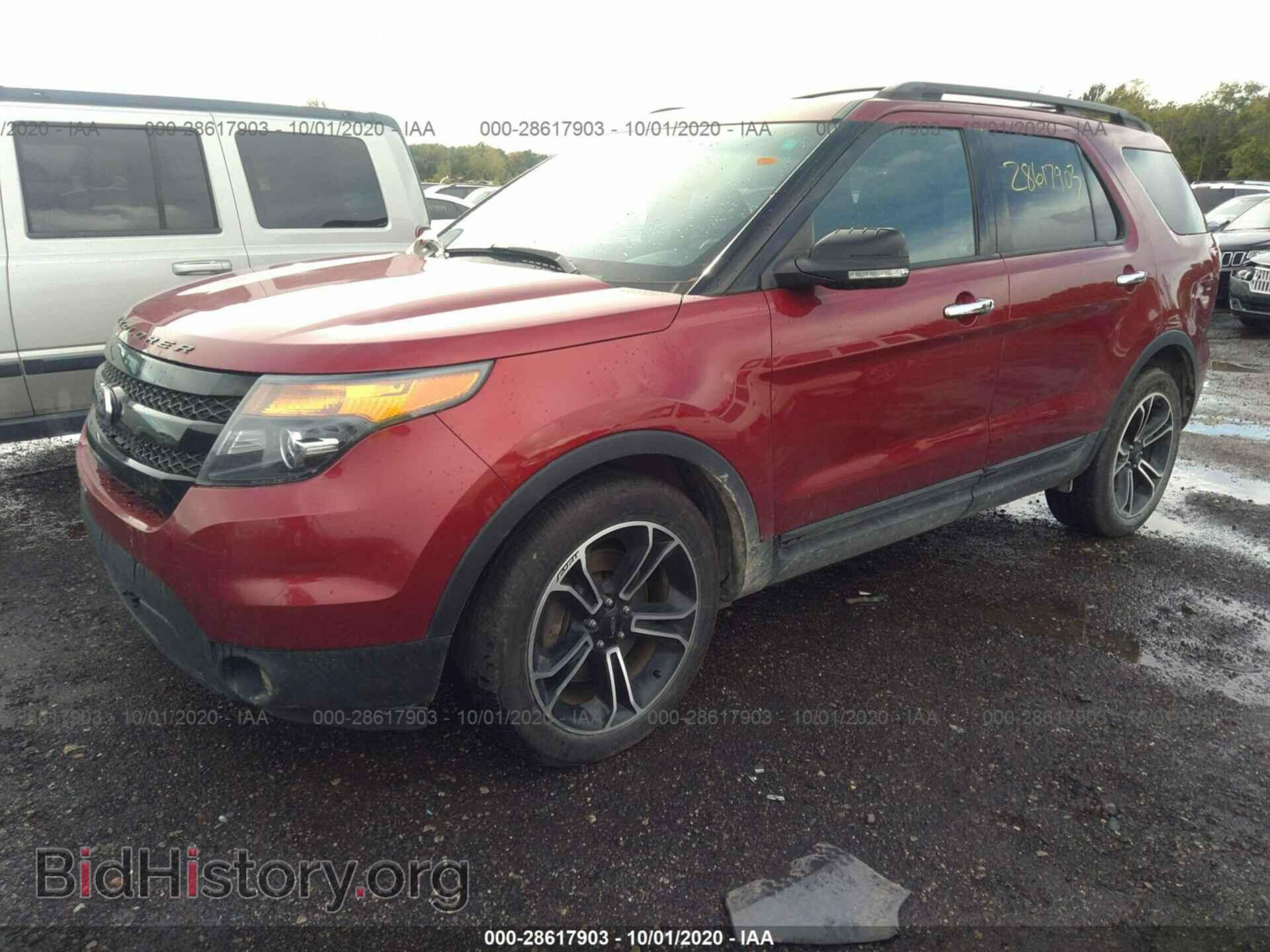 2013 FORD EXPLORER - VIN: 1FM5K8GT3DGB52393 - Фото 2