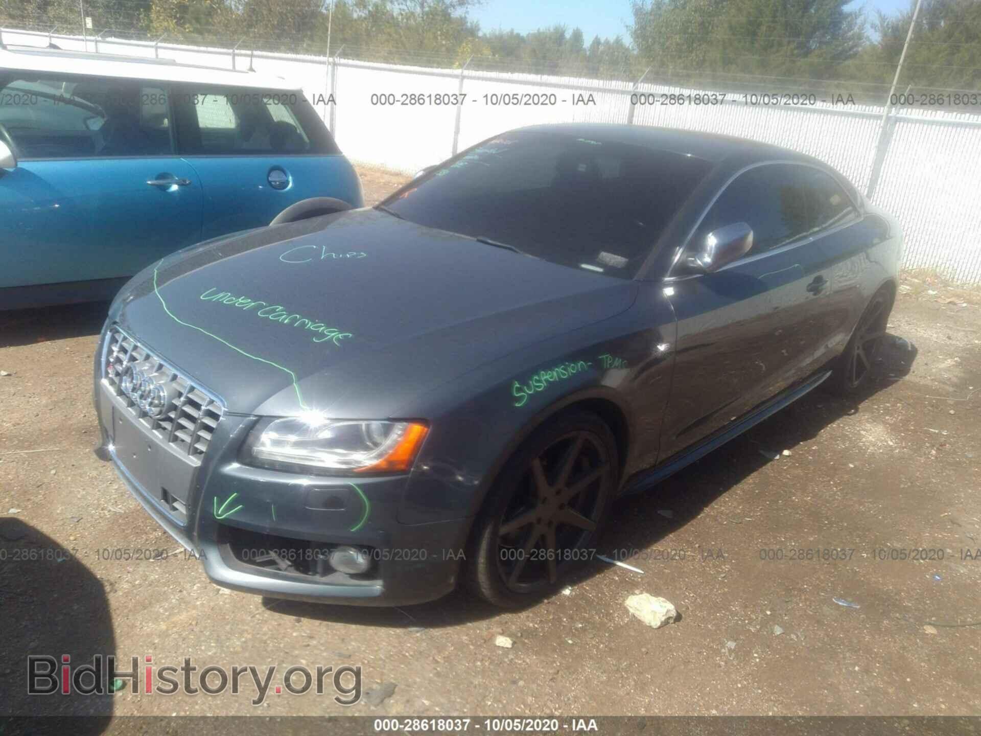 2010 AUDI S5 - VIN: WAUCVAFR5AA078552 - Photo 2