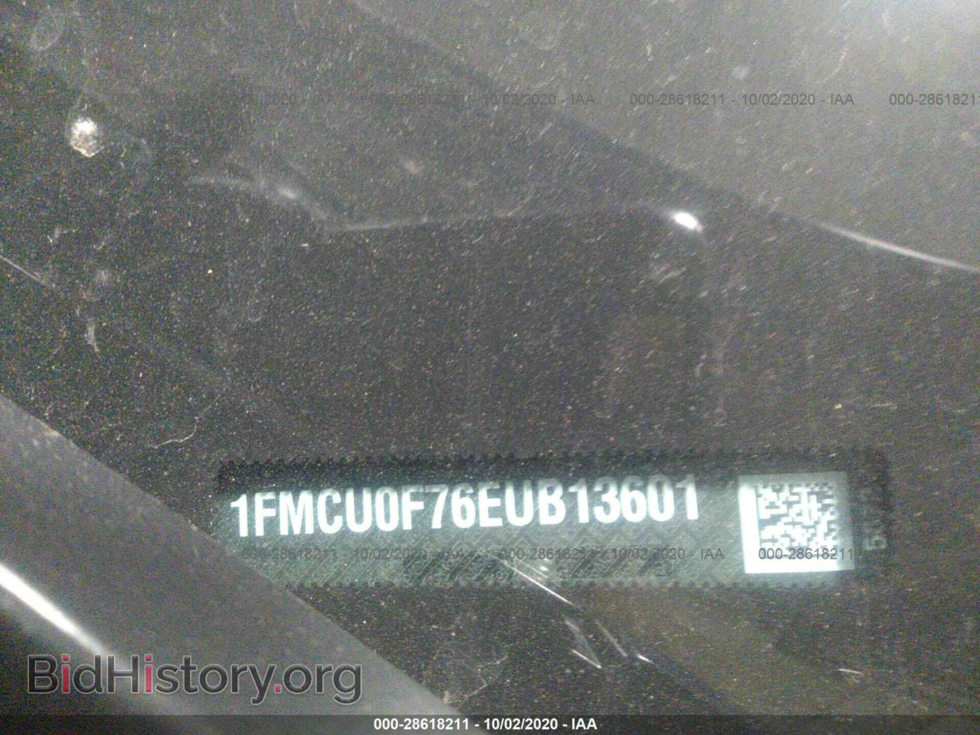 2014 FORD ESCAPE - VIN: 1FMCU0F76EUB13601 - Photo 9