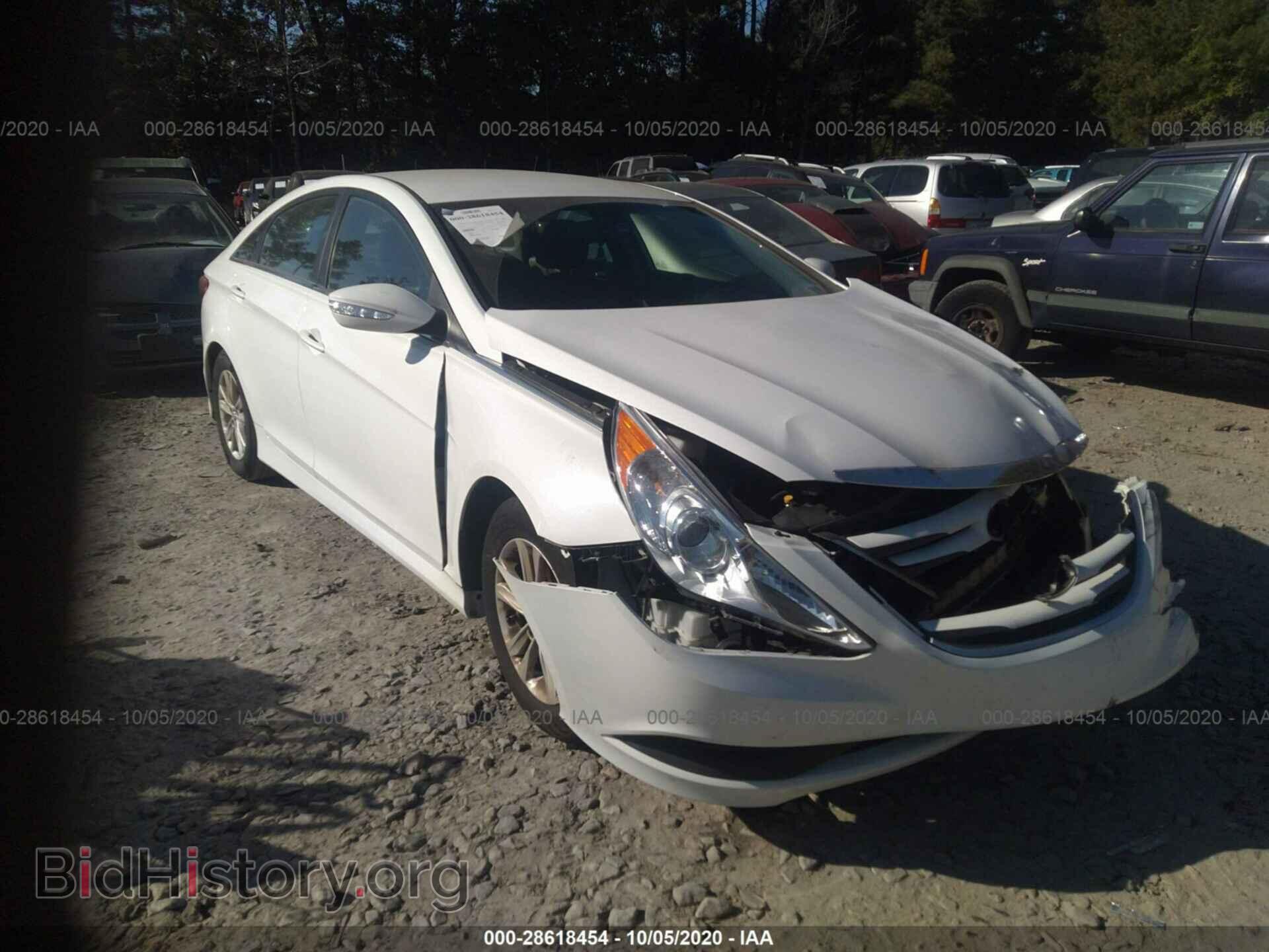 Photo 5NPEB4AC0EH852116 - HYUNDAI SONATA 2014