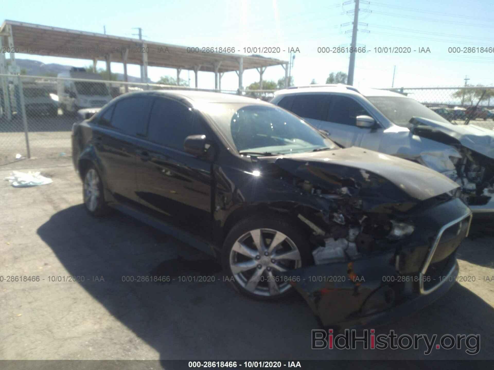 Photo JA32U8FW9CU028012 - MITSUBISHI LANCER 2012