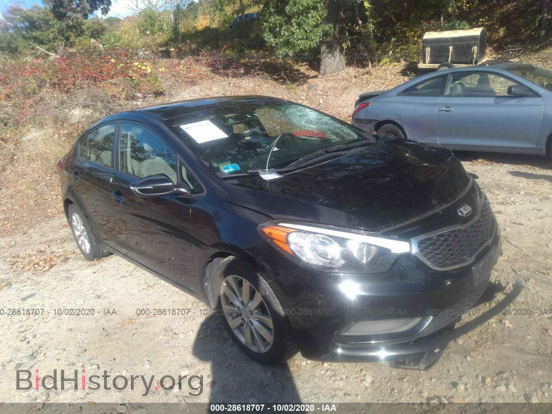 Photo KNAFX4A61G5508486 - KIA FORTE 2016