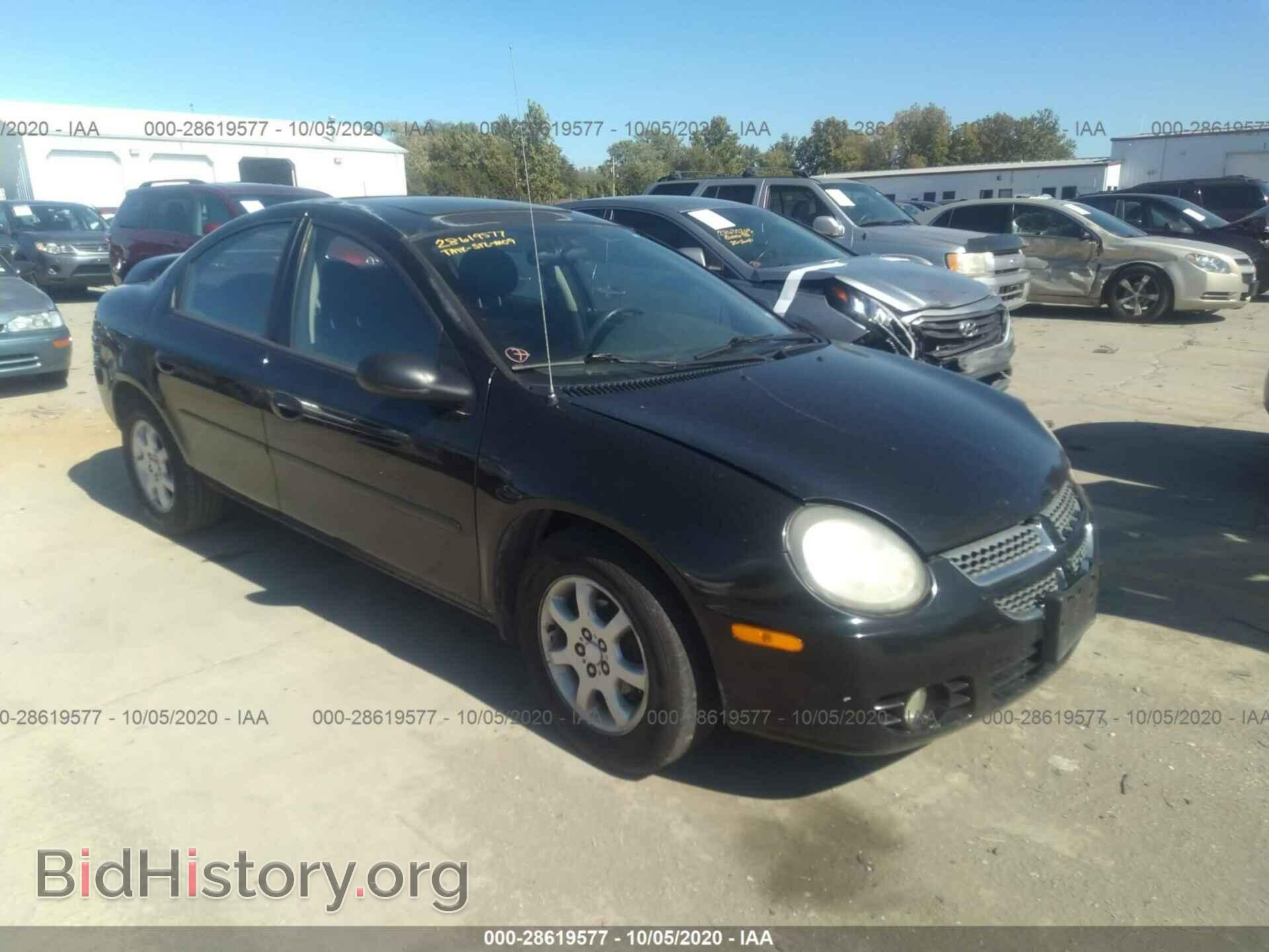 Photo 1B3ES56CX3D171335 - DODGE NEON 2003