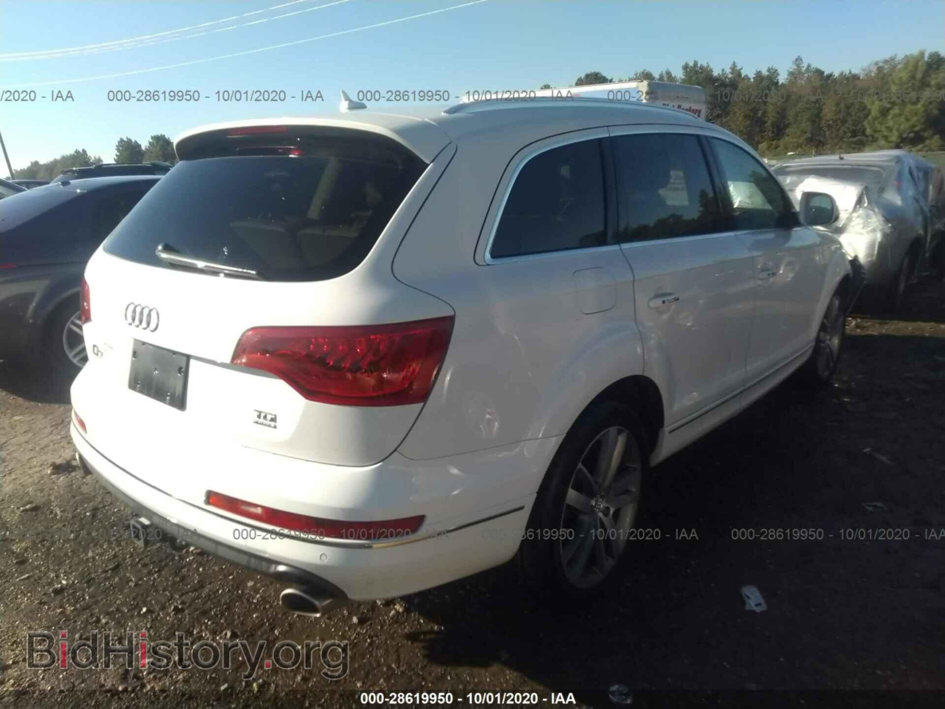 2014 AUDI Q7 - VIN: WA1VMAFE3ED017775 - Фото 4