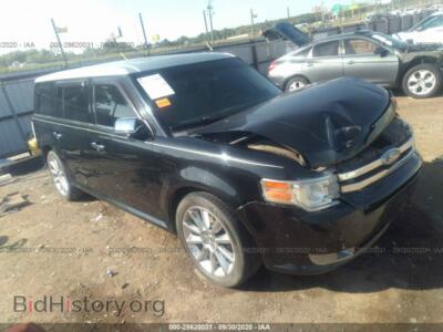 2010 Ford FLEX Limited, black — VIN 2FMGK5DC2ABA46449, IAAI