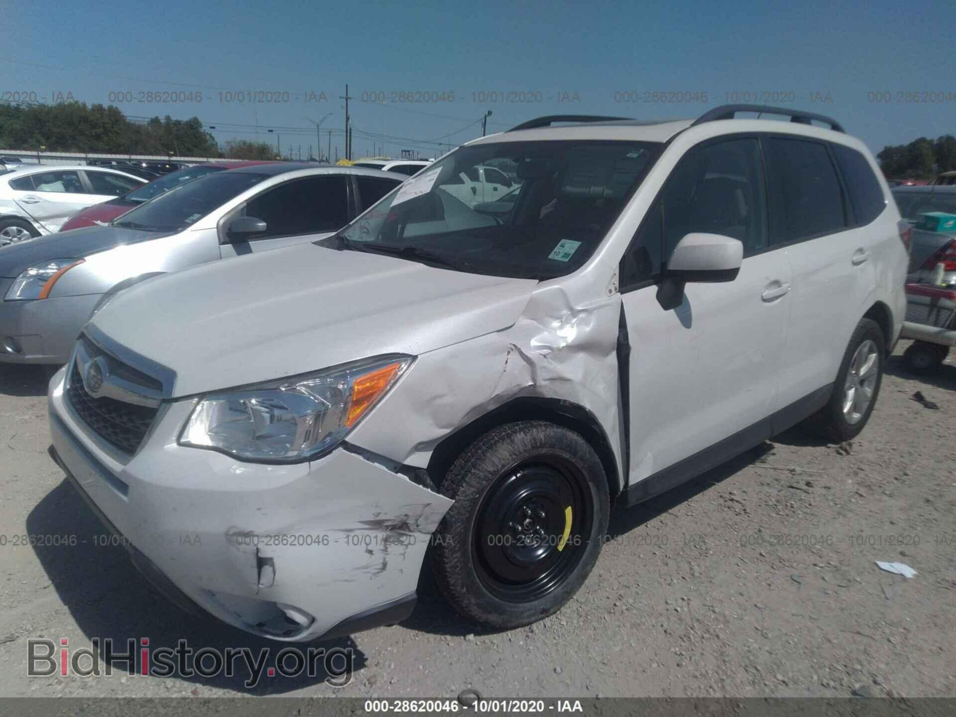 2014 SUBARU FORESTER - VIN: JF2SJAEC8EH445577 - Фото 2