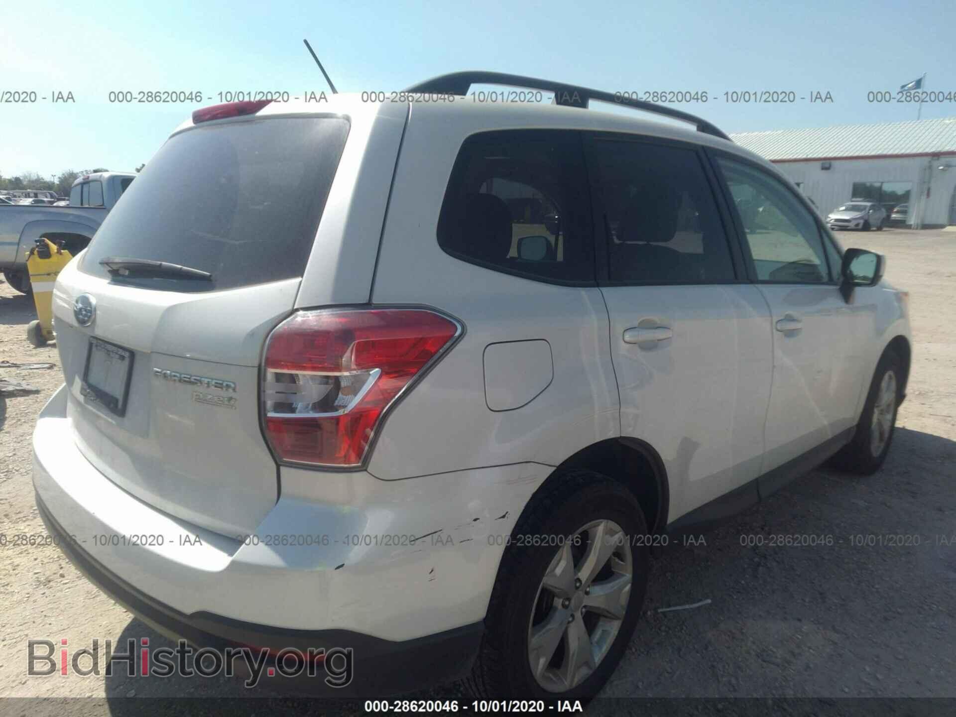 2014 SUBARU FORESTER - VIN: JF2SJAEC8EH445577 - Фото 4