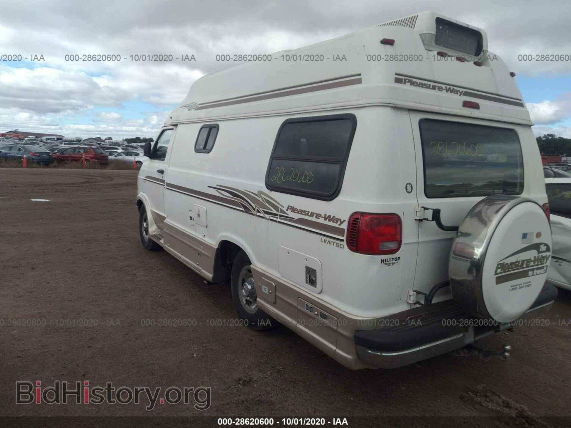 2000 DODGE RAM VAN - VIN: 2B6LB31Z3YK123280 - Фото 3