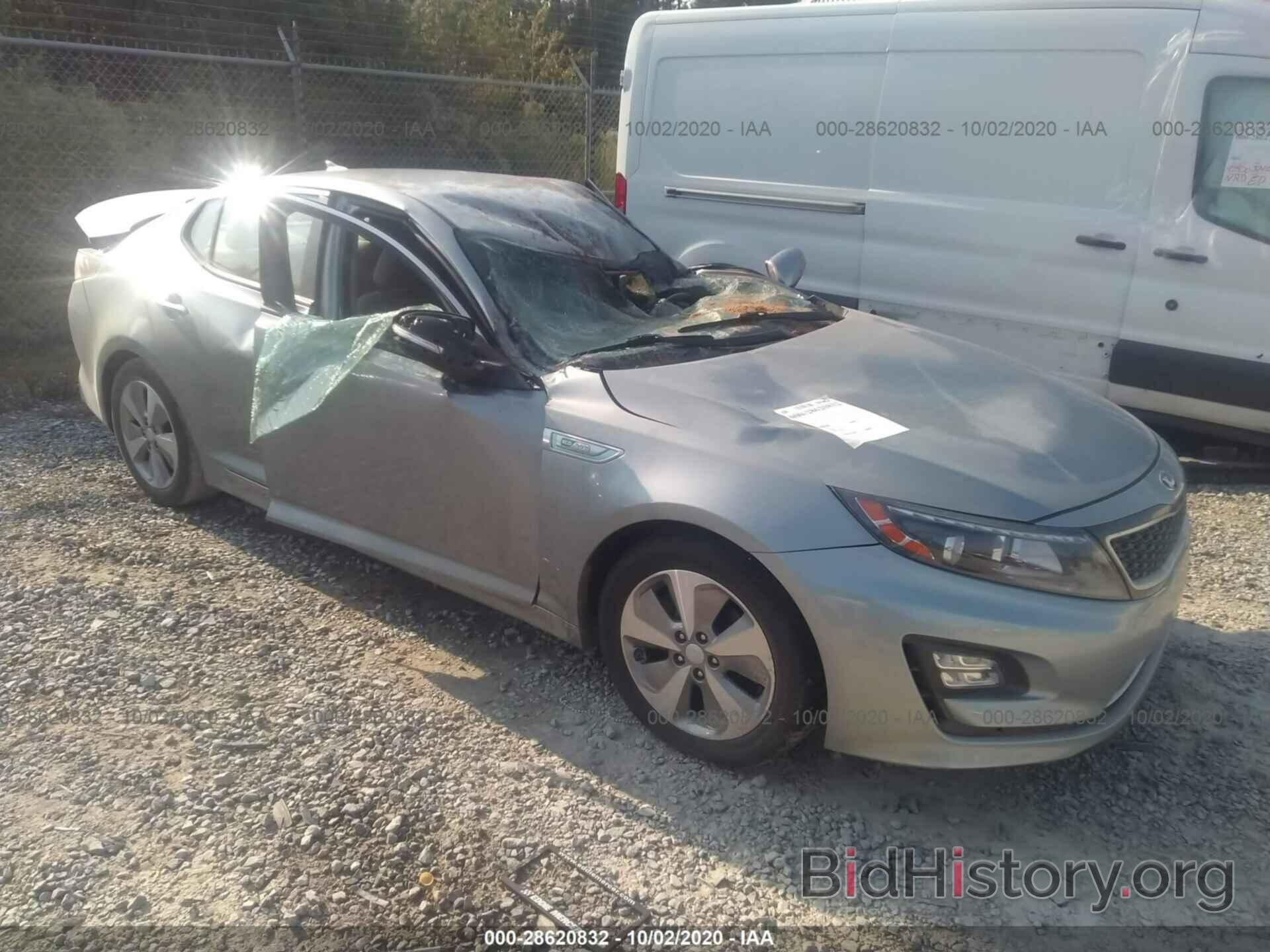 Photo KNAGN4AD8G5094017 - KIA OPTIMA HYBRID 2016