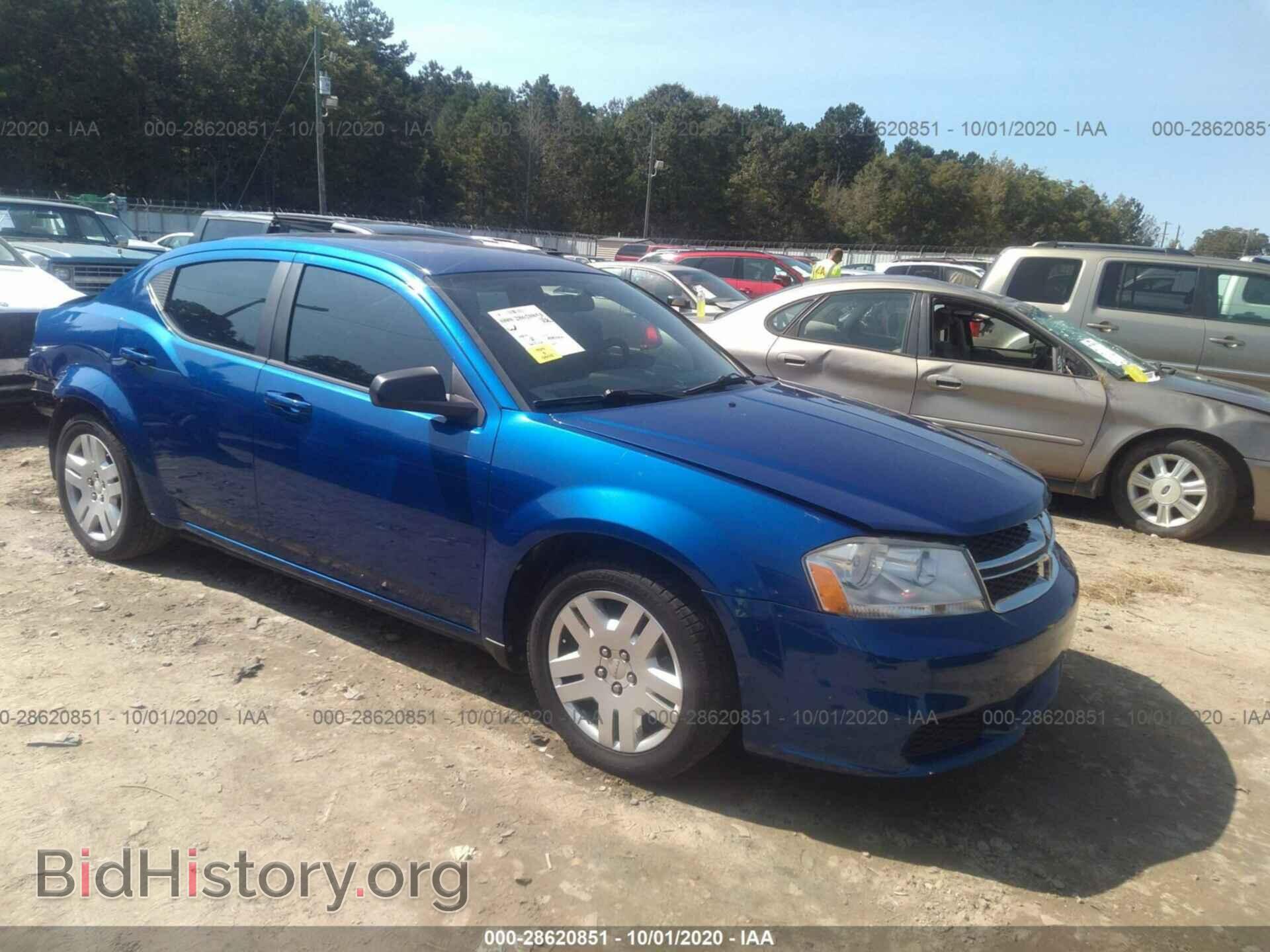 Фотография 1C3CDZAB7DN690588 - DODGE AVENGER 2013