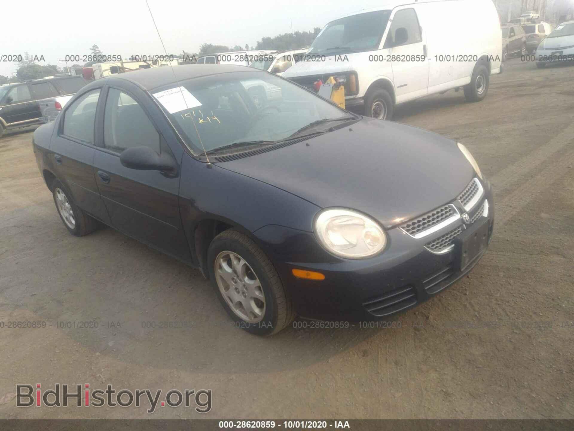 Photo 1B3ES56C65D236166 - DODGE NEON 2005