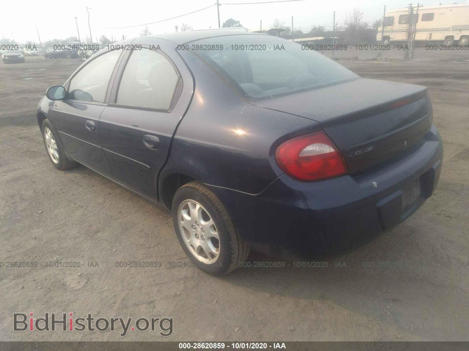 2005 DODGE NEON - VIN: 1B3ES56C65D236166 - Фото 3