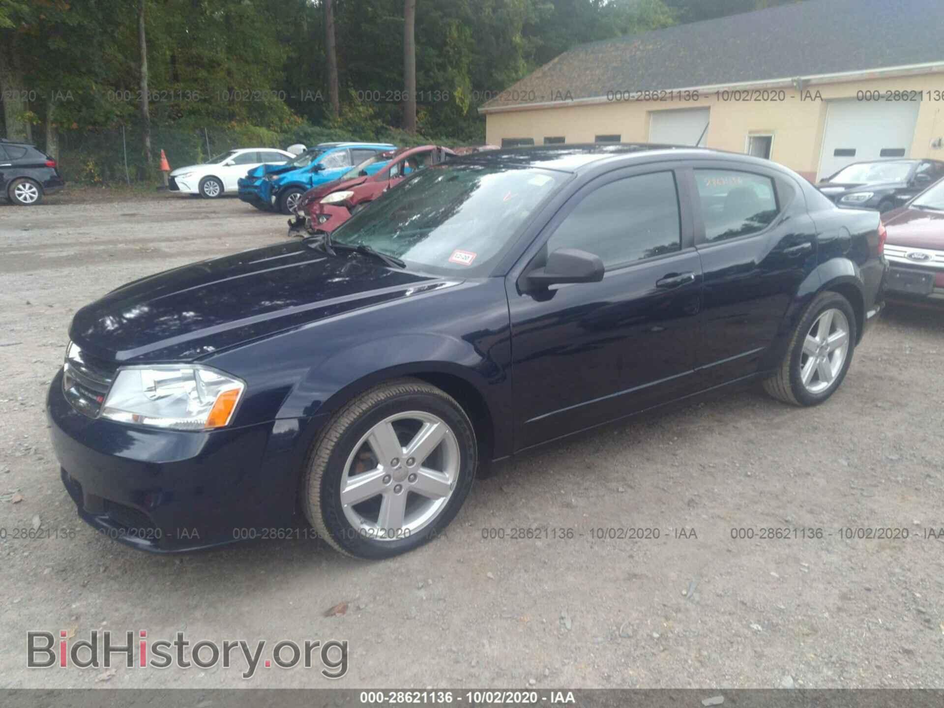 2013 DODGE AVENGER - VIN: 1C3CDZAB8DN712629 - Фото 2
