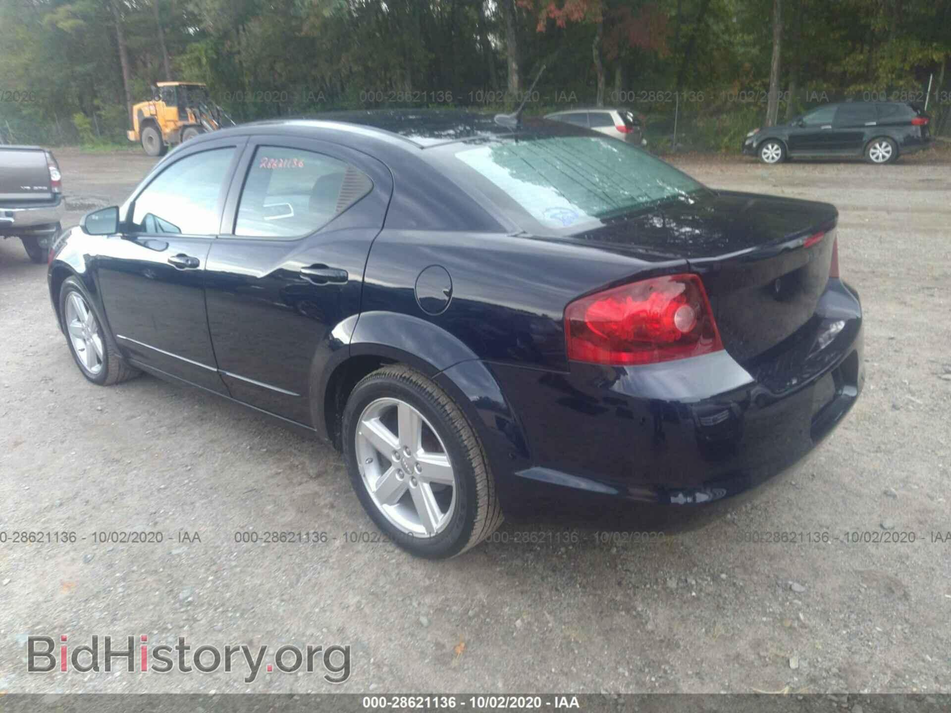 2013 DODGE AVENGER - VIN: 1C3CDZAB8DN712629 - Фото 3