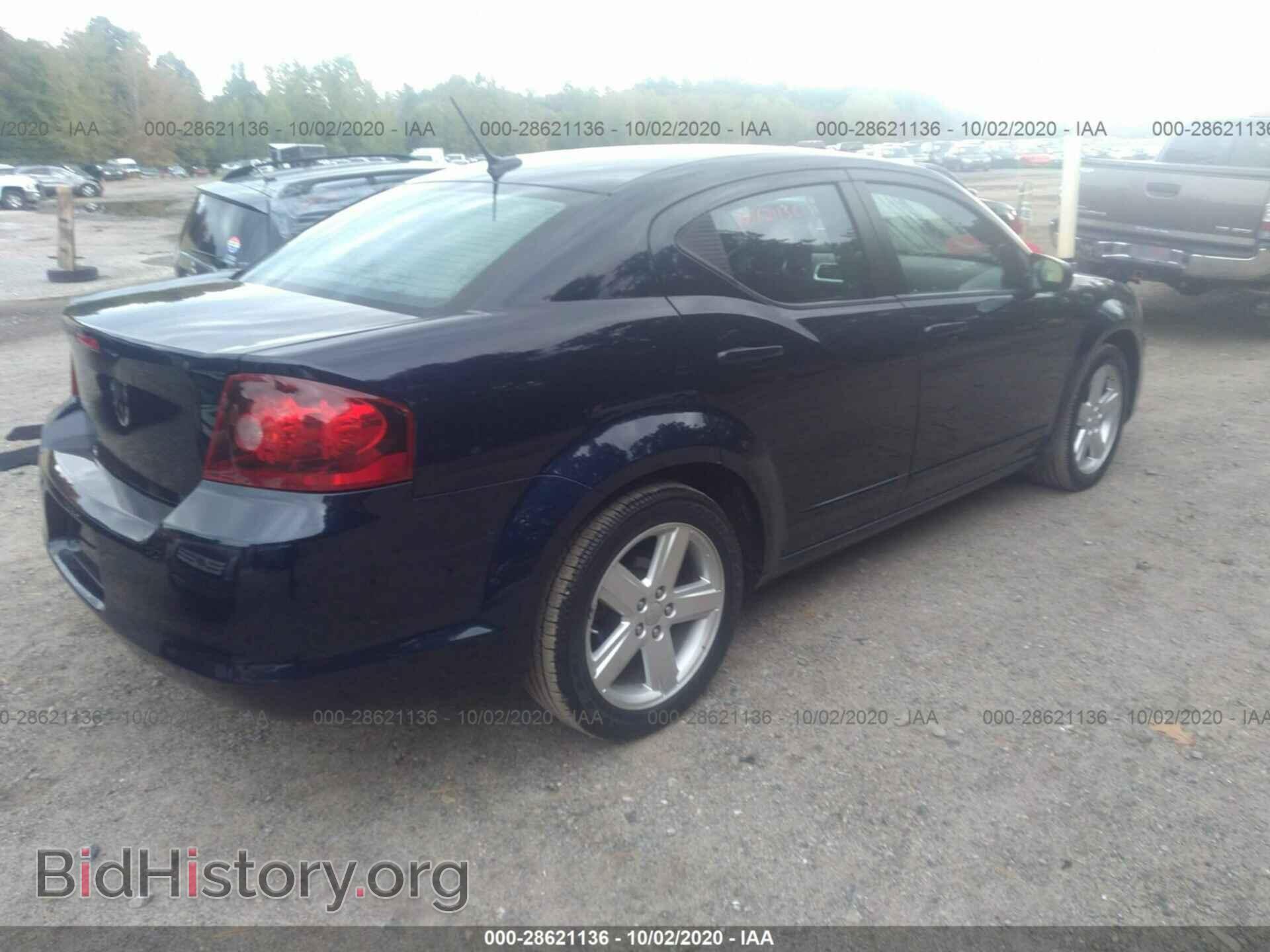 2013 DODGE AVENGER - VIN: 1C3CDZAB8DN712629 - Фото 4