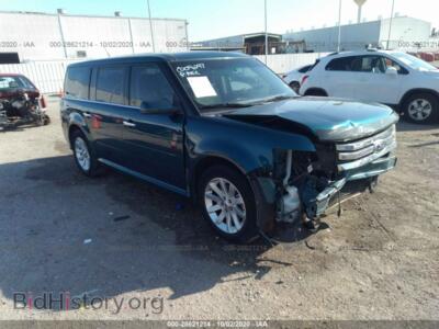 2011 Ford FLEX SEL, blue — VIN 2FMGK5CC1BBD20792, IAAI