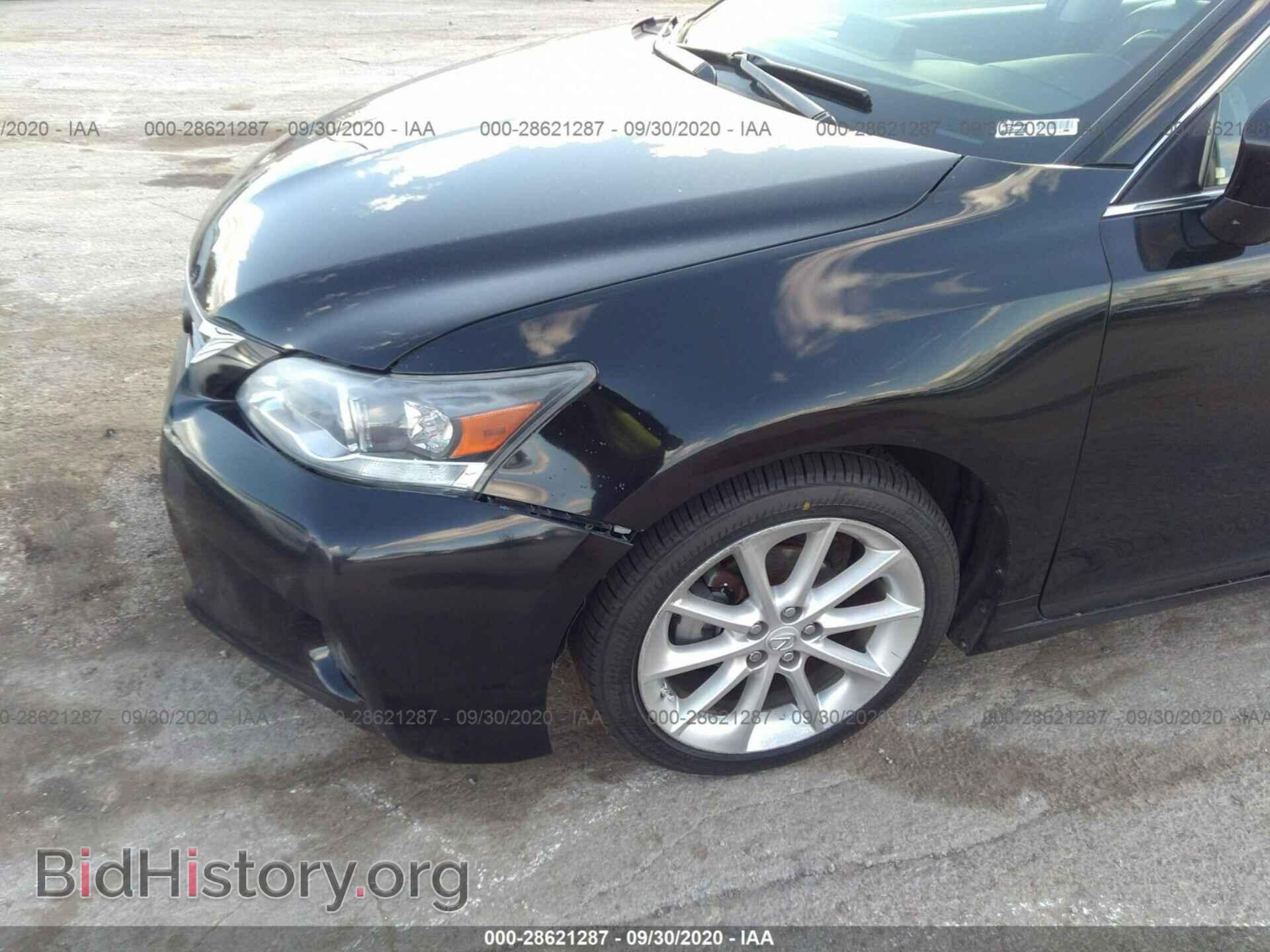 2011 LEXUS CT 200H - VIN: JTHKD5BH5B2039315 - Фото 6