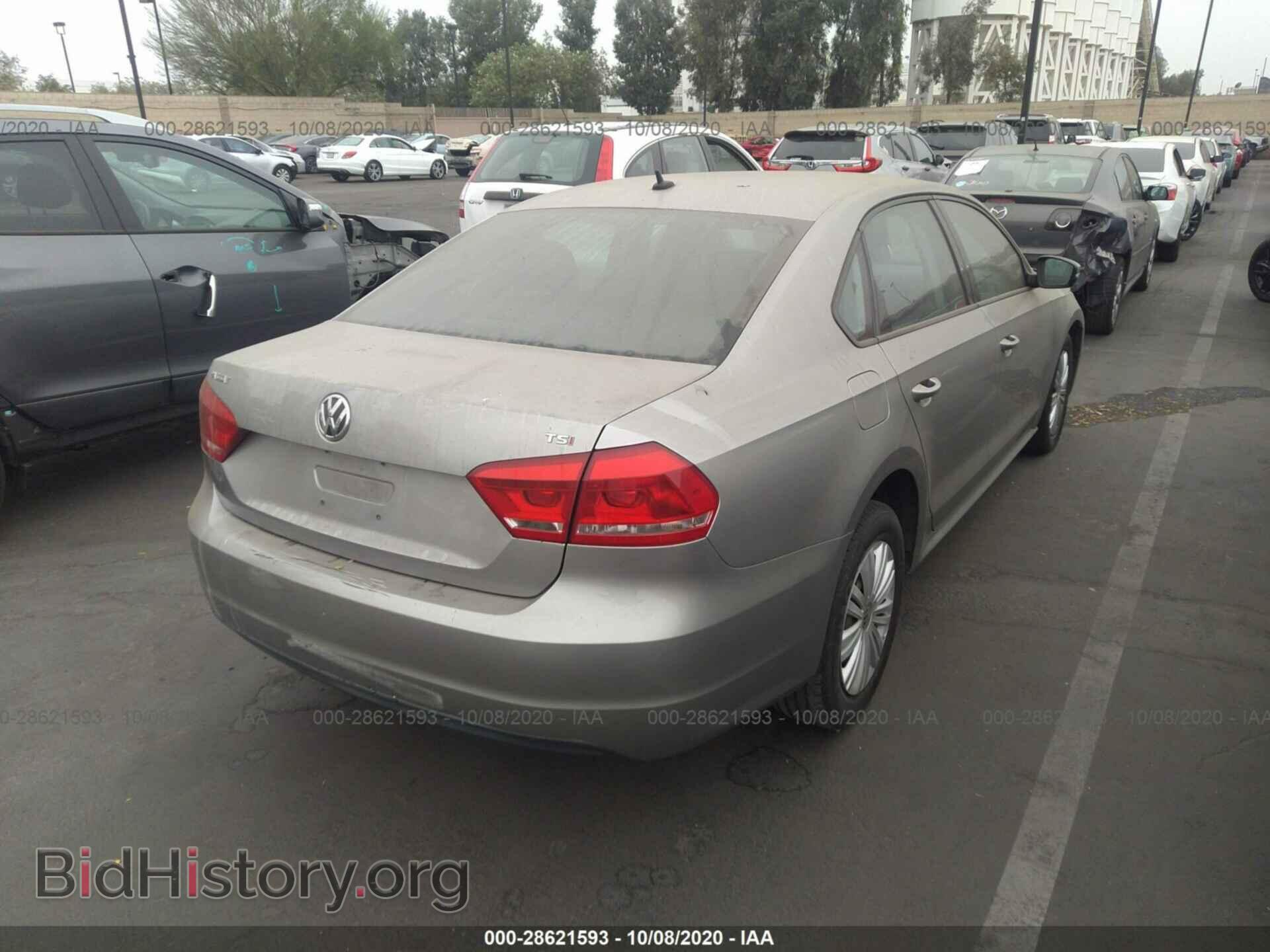 2014 VOLKSWAGEN PASSAT - VIN: 1VWAT7A31EC112449 - Фото 4