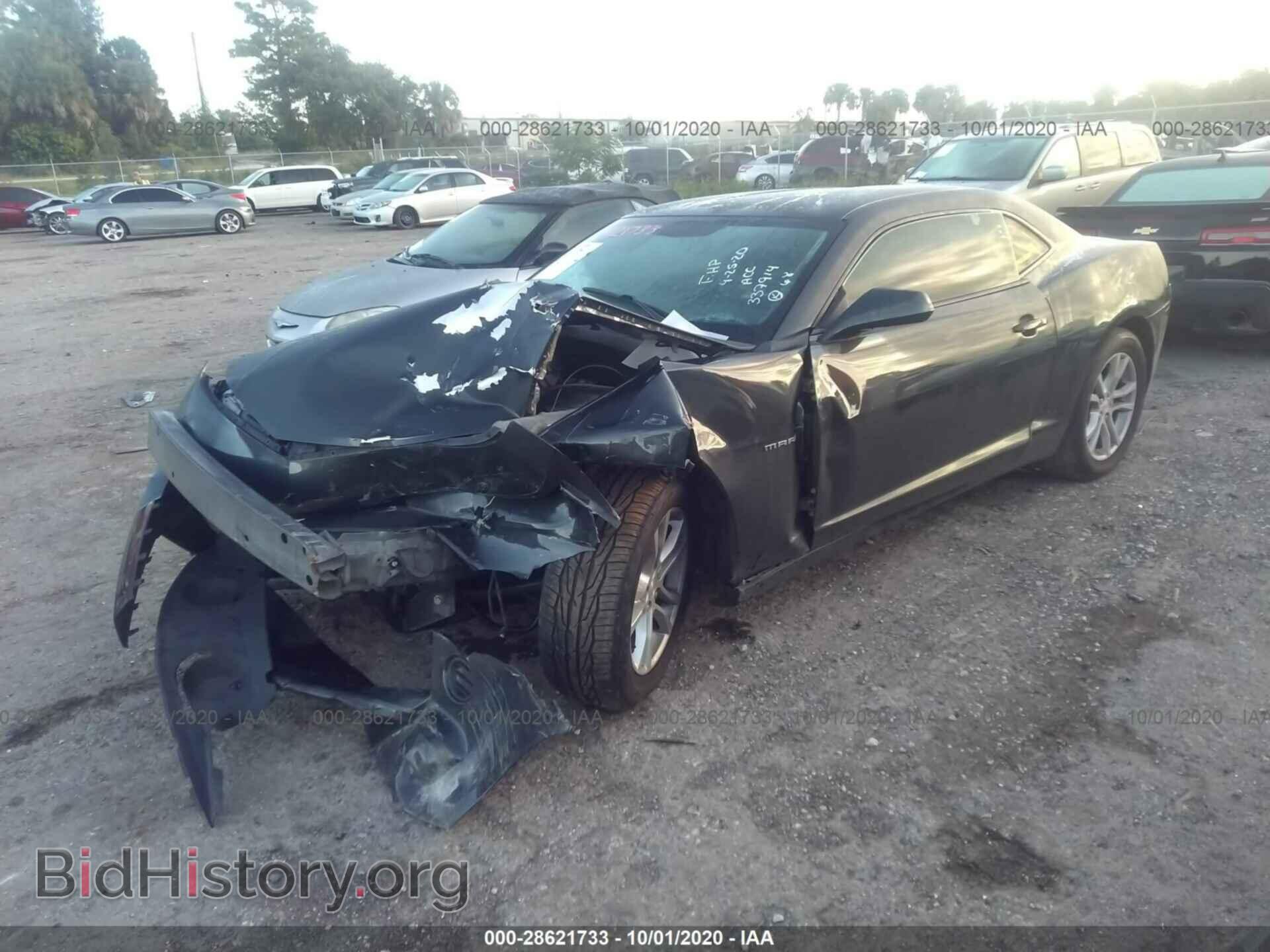 2015 CHEVROLET CAMARO - VIN: 2G1FA1E30F9136409 - Фото 2