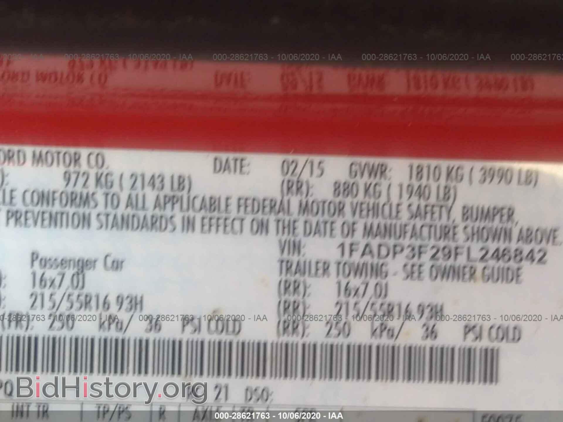 2015 FORD FOCUS - VIN: 1FADP3F29FL246842 - Photo 9